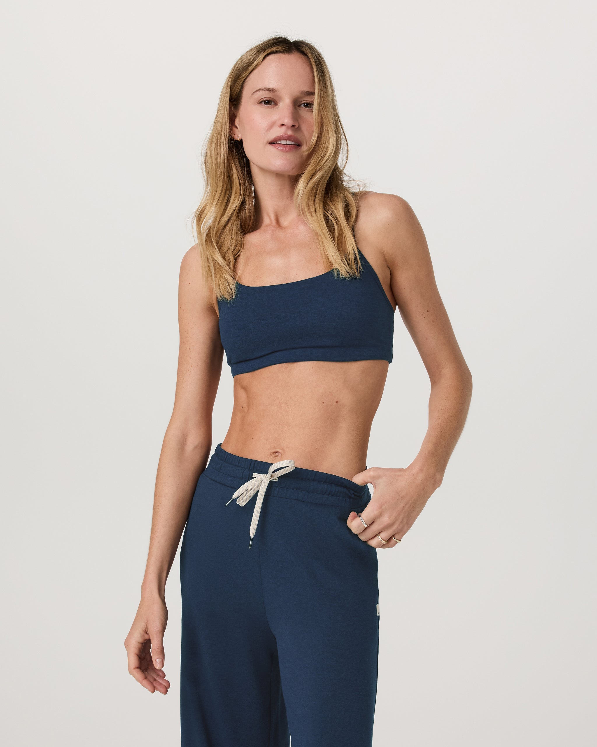 Halo Essential Bra | Blue Coast Heather - Image 4