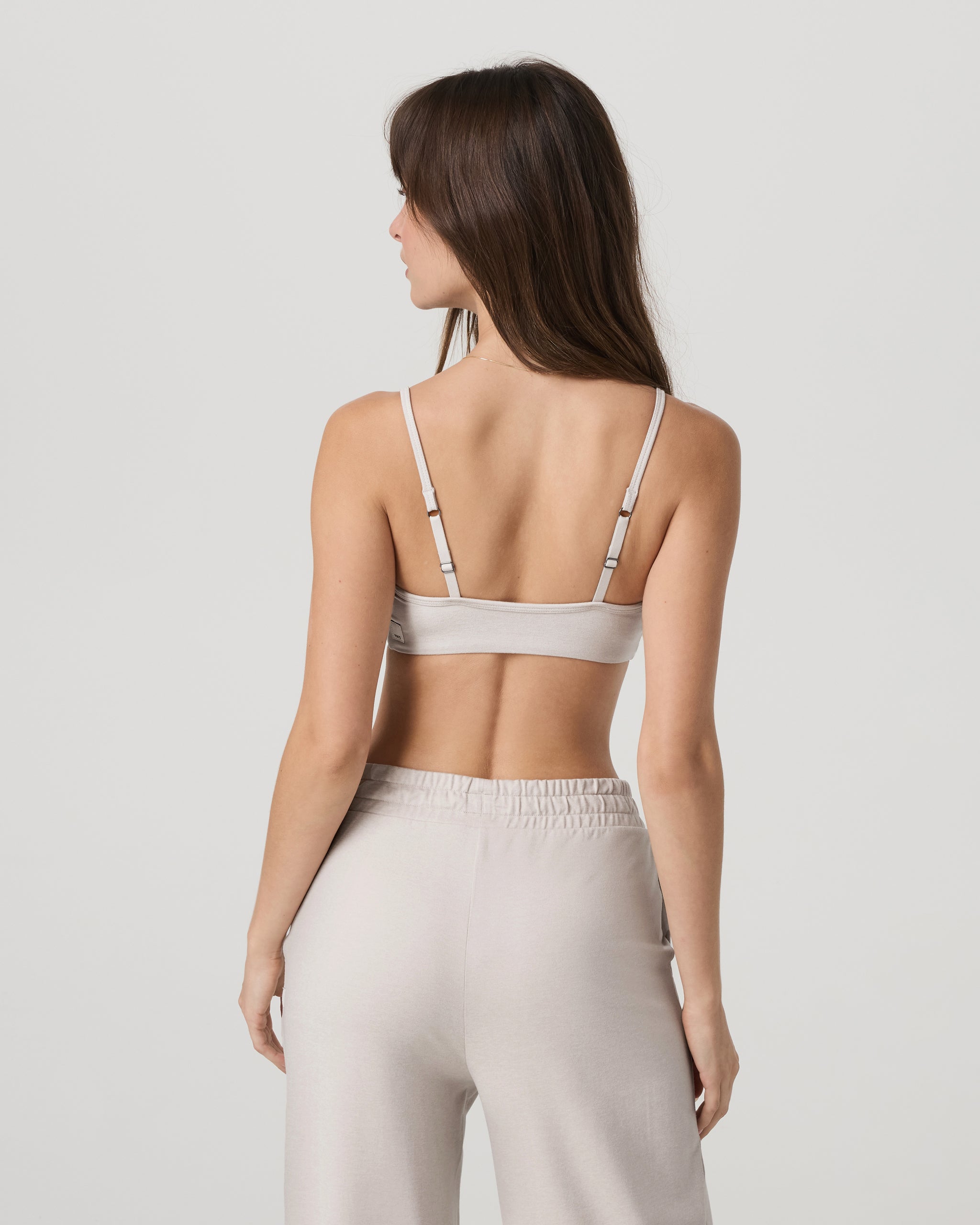 Halo Essential Bra | Ecru Heather - Image 2