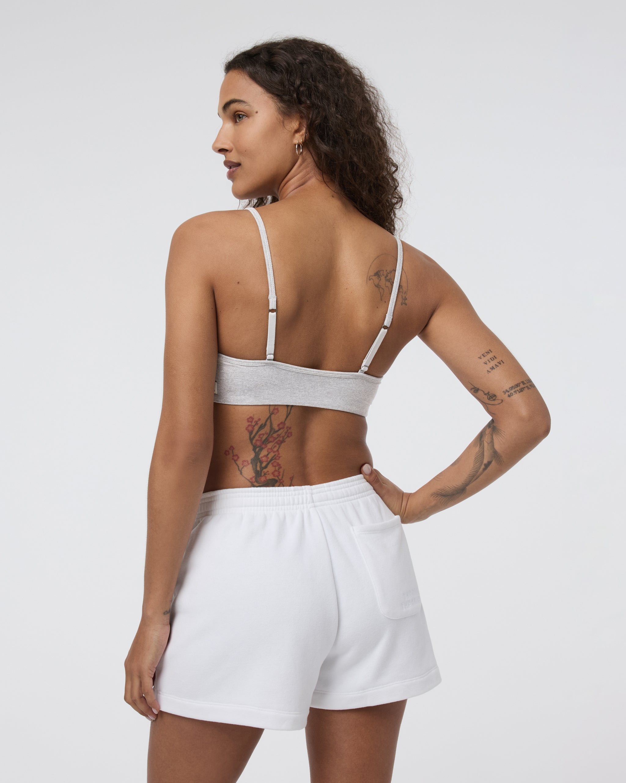 Halo Essential Bra | Pale Grey Heather - Image 4