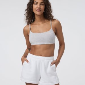 Halo Essential Bra | Pale Grey Heather