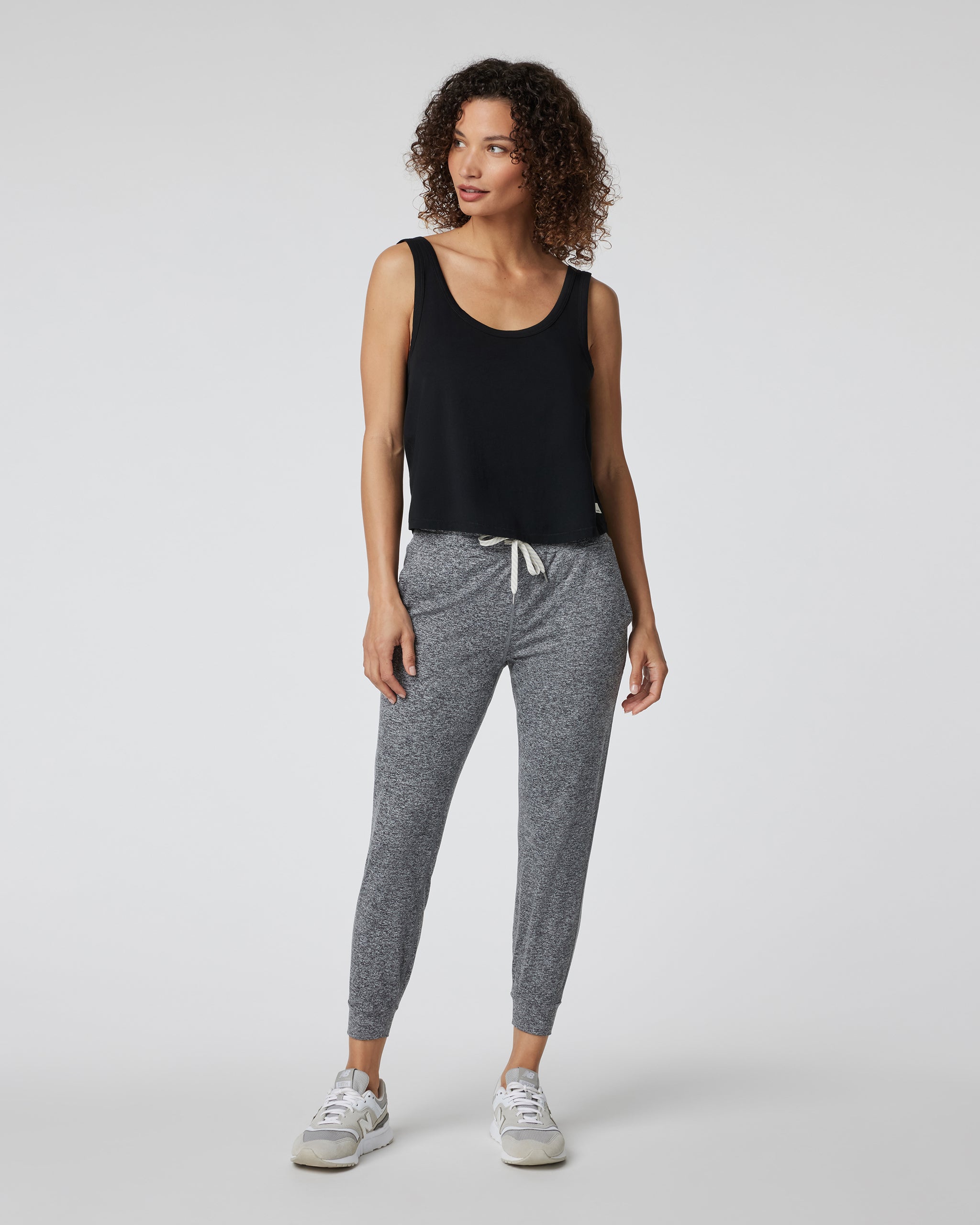 Sutton Relaxed Tank | Black - Image 4