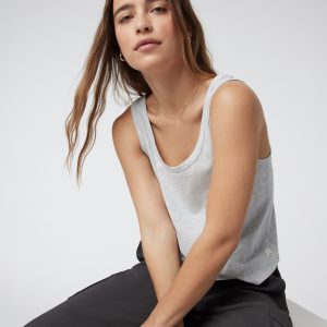 Sutton Relaxed Tank | Light Heather Grey