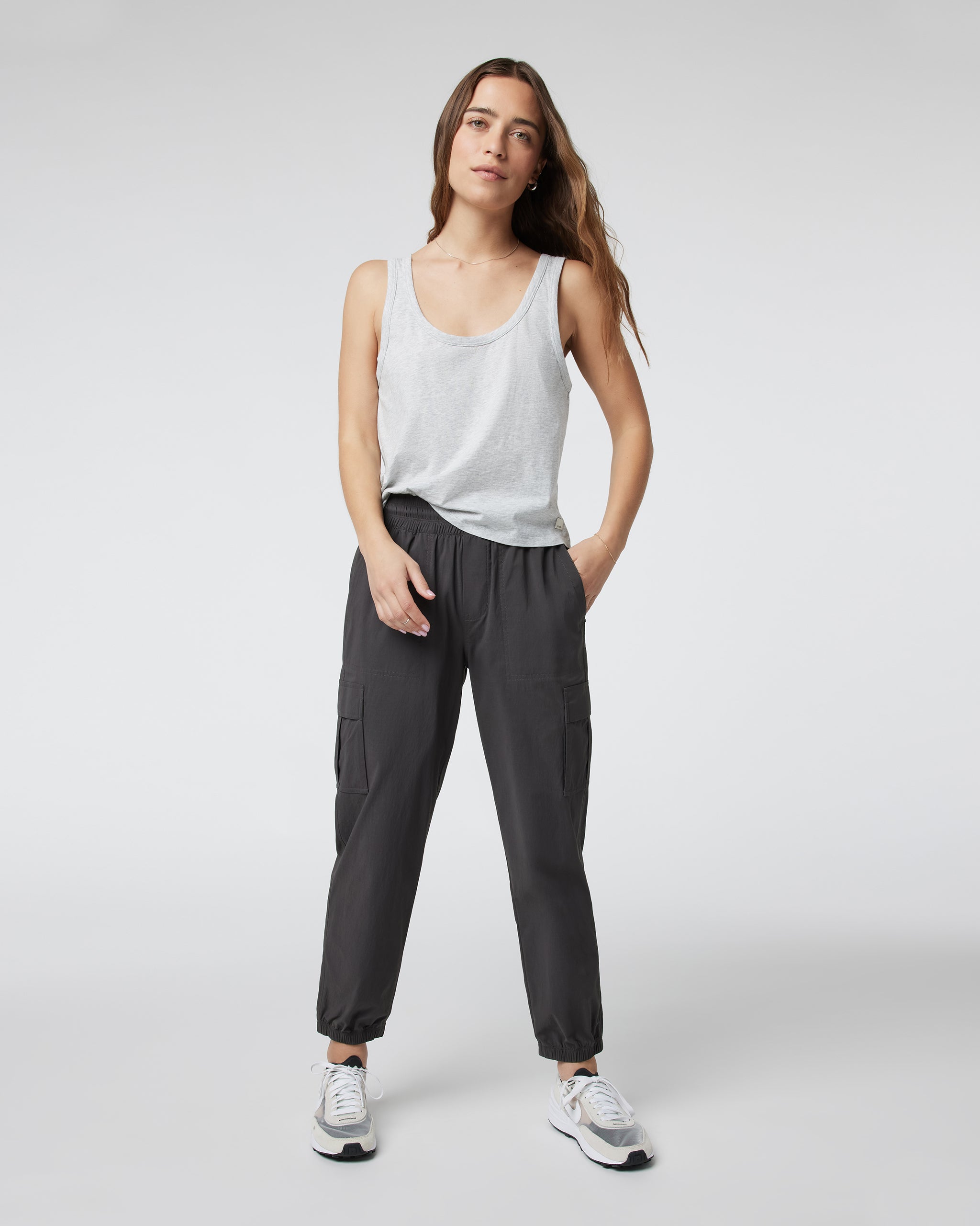 Sutton Relaxed Tank | Light Heather Grey - Image 4