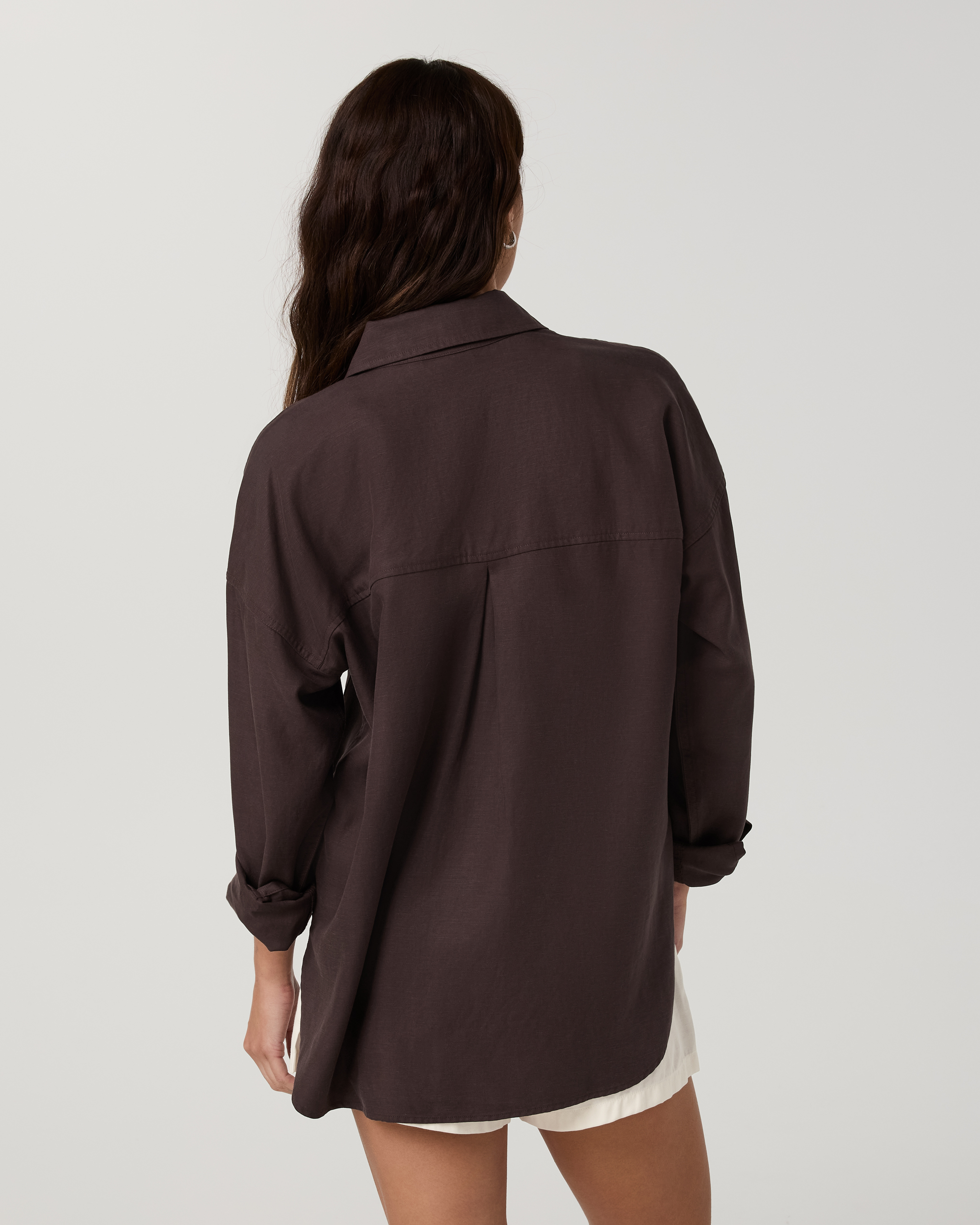 Trestles Twill Button Up | French Roast - Image 3