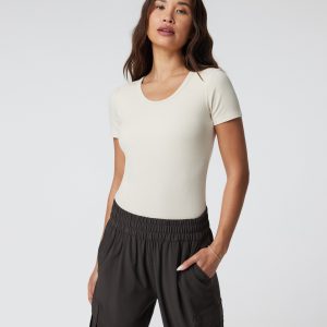 Short Sleeve Pose Bodysuit | Milkweed