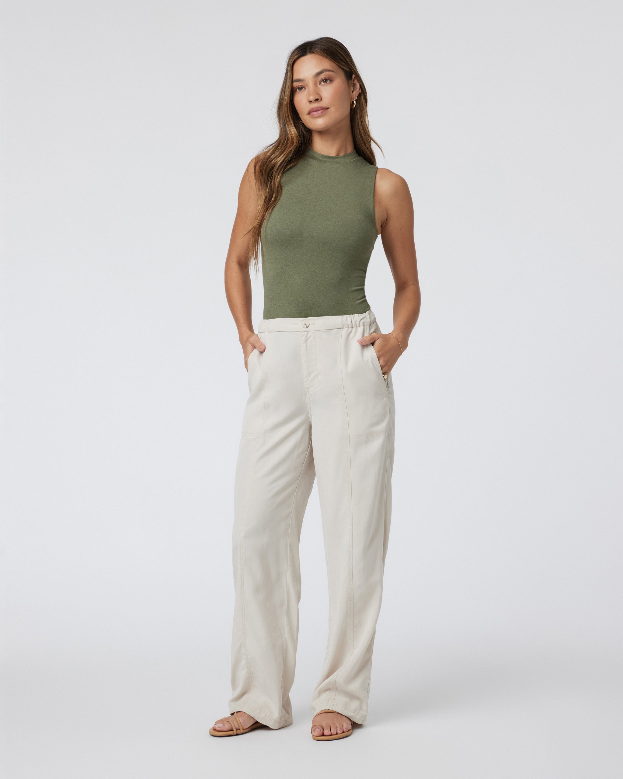 Halo Mock Bodysuit | Dark Metal Heather - Image 2