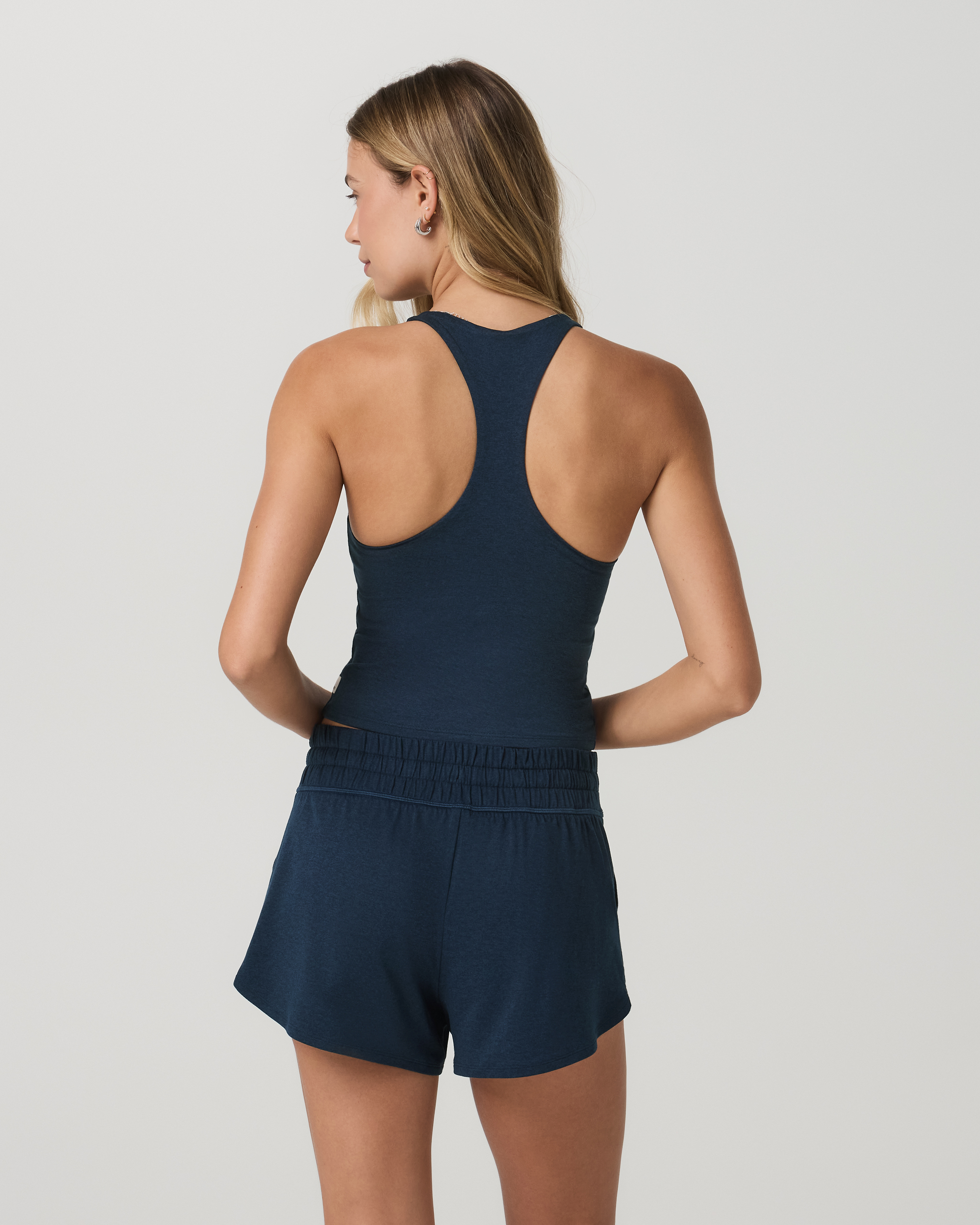 Halo Performance Crop 2.0 | Blue Coast Heather - Image 5