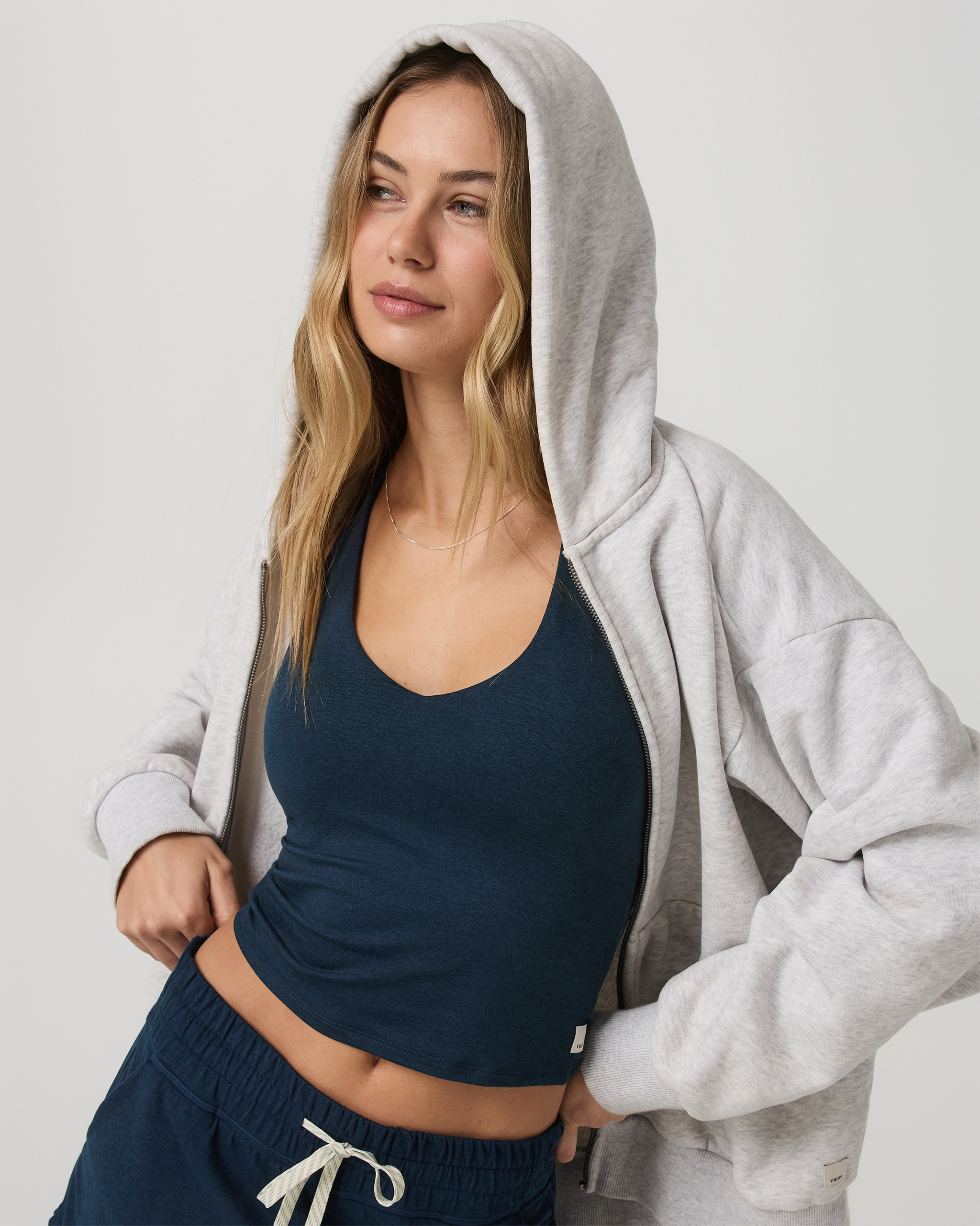 Halo Performance Crop 2.0 | Blue Coast Heather - Image 6