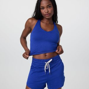 Halo Performance Crop 2.0 | Copenhagen Heather