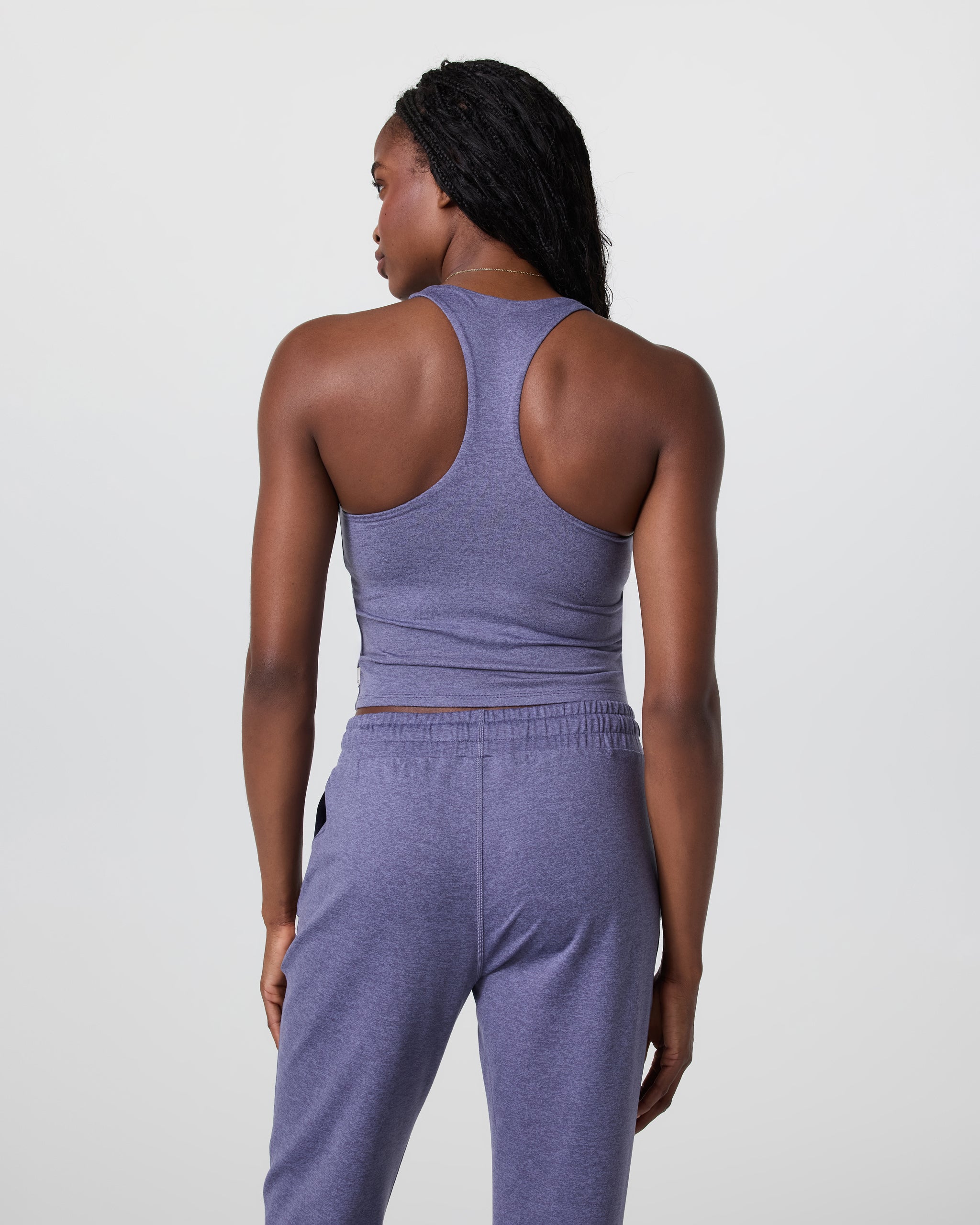 Halo Performance Crop 2.0 | Cosmic Heather - Image 2