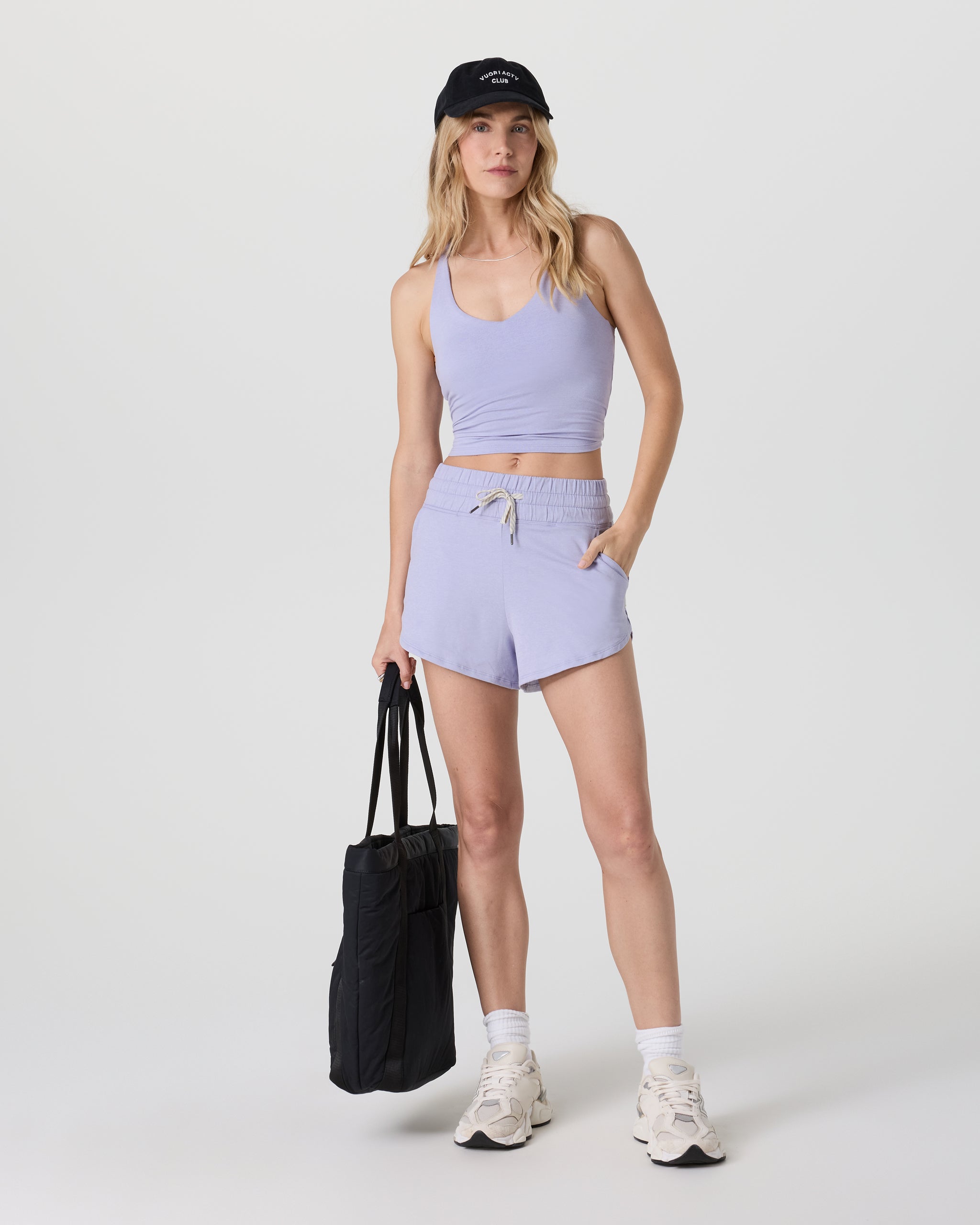 Halo Performance Crop 2.0 | Lavender Mist Heather - Image 3
