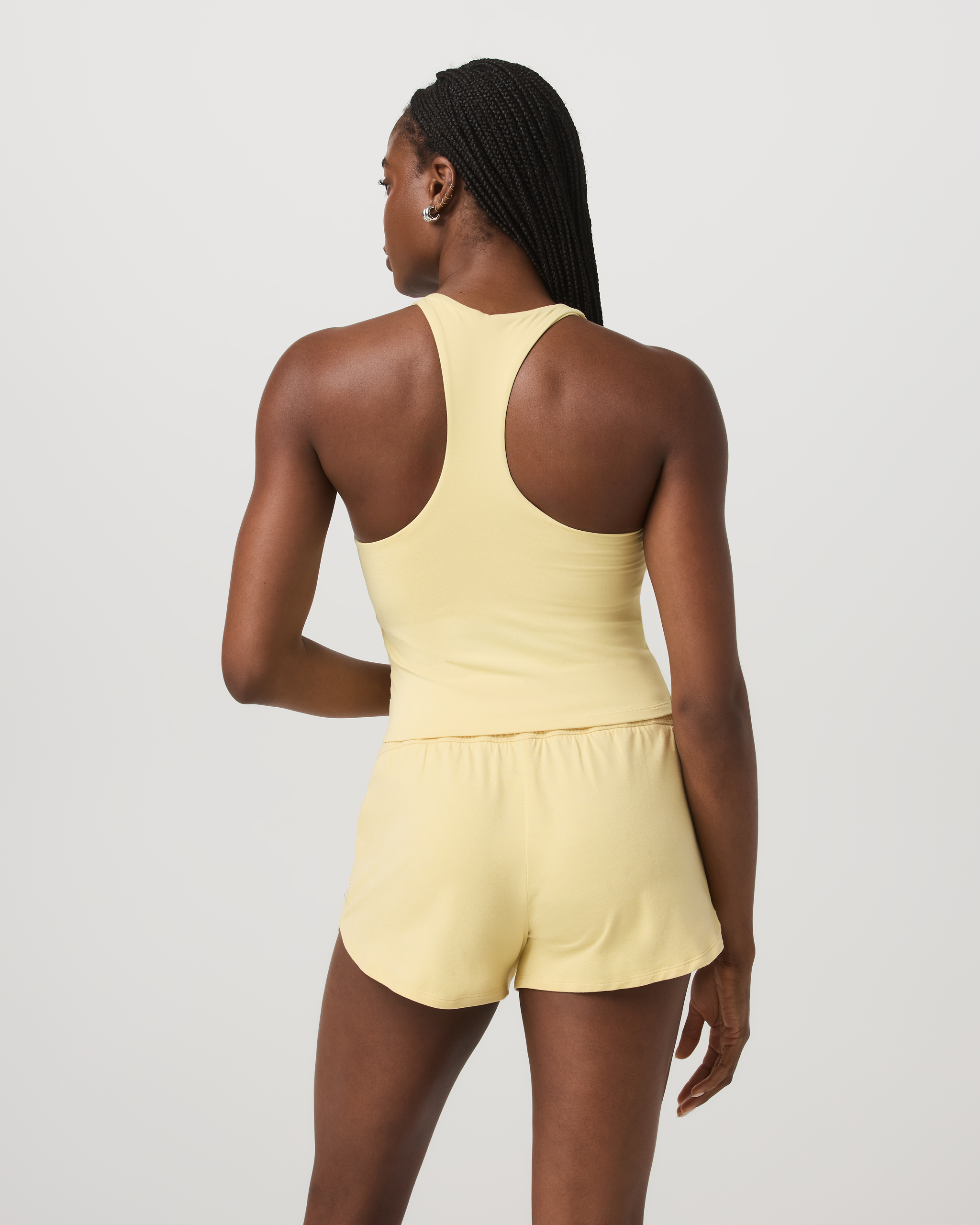 Halo Performance Crop 2.0 | Lemon Snap Heather - Image 3