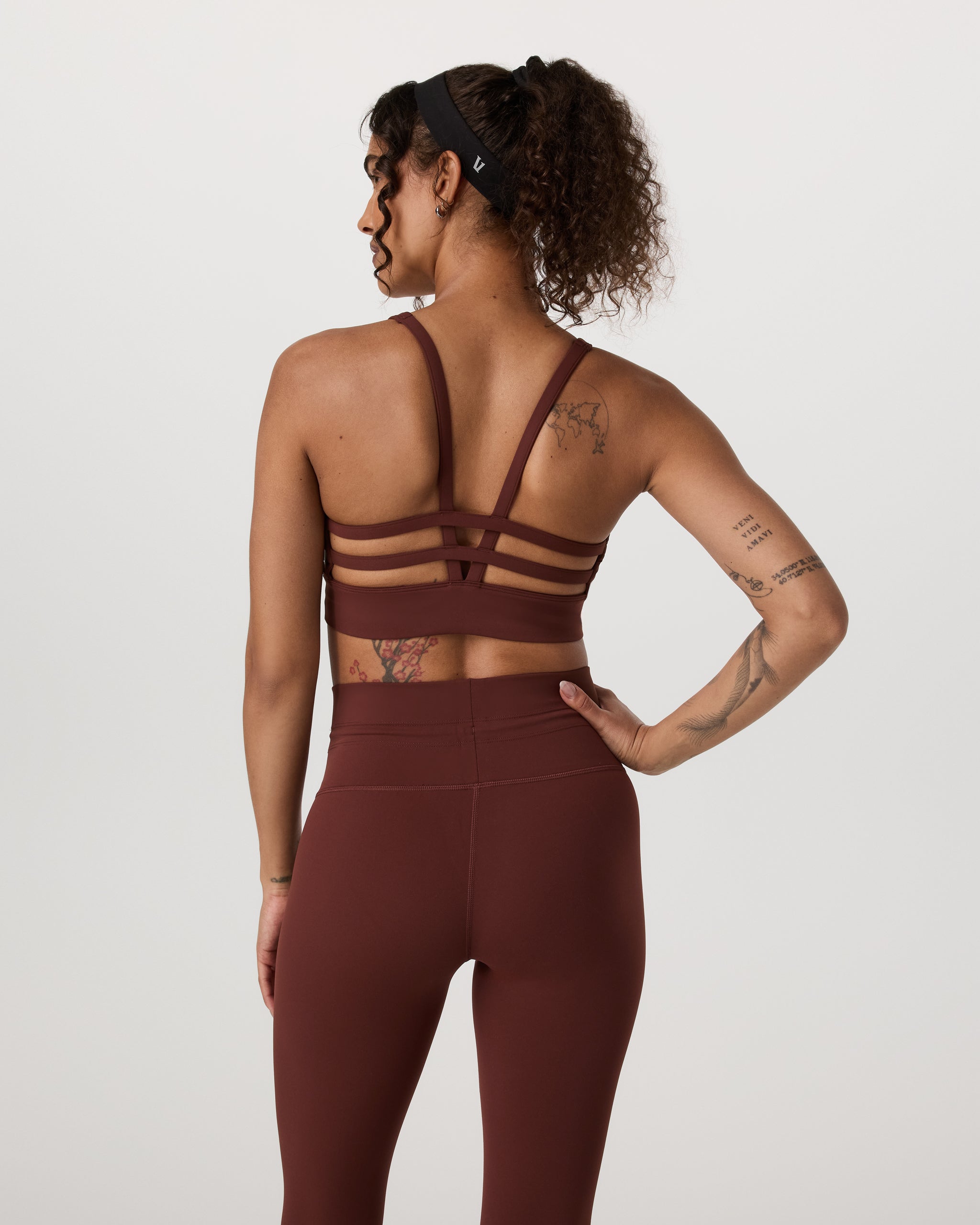 Yosemite Longline Bra | Burnt Sienna - Image 2