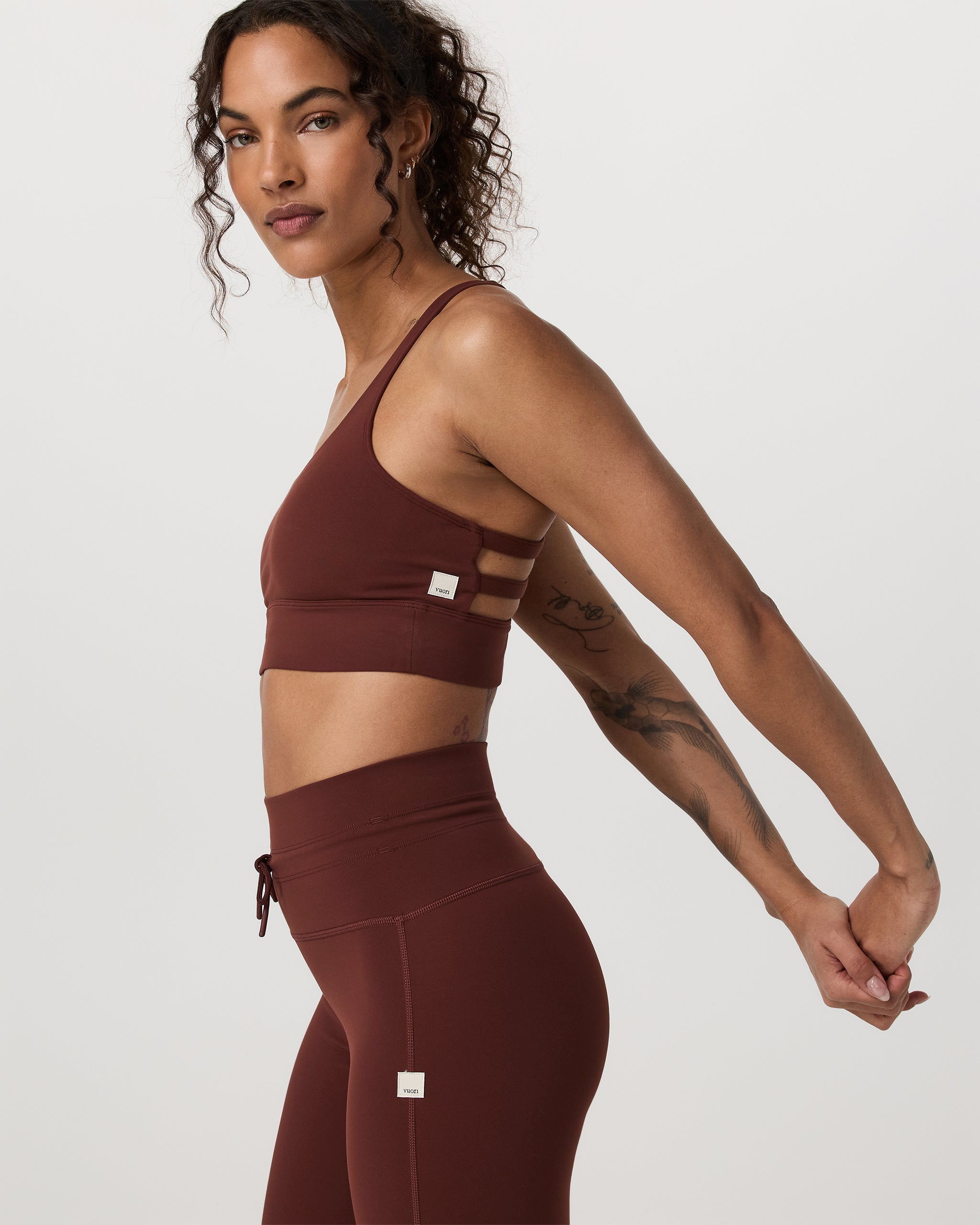 Yosemite Longline Bra | Burnt Sienna - Image 3