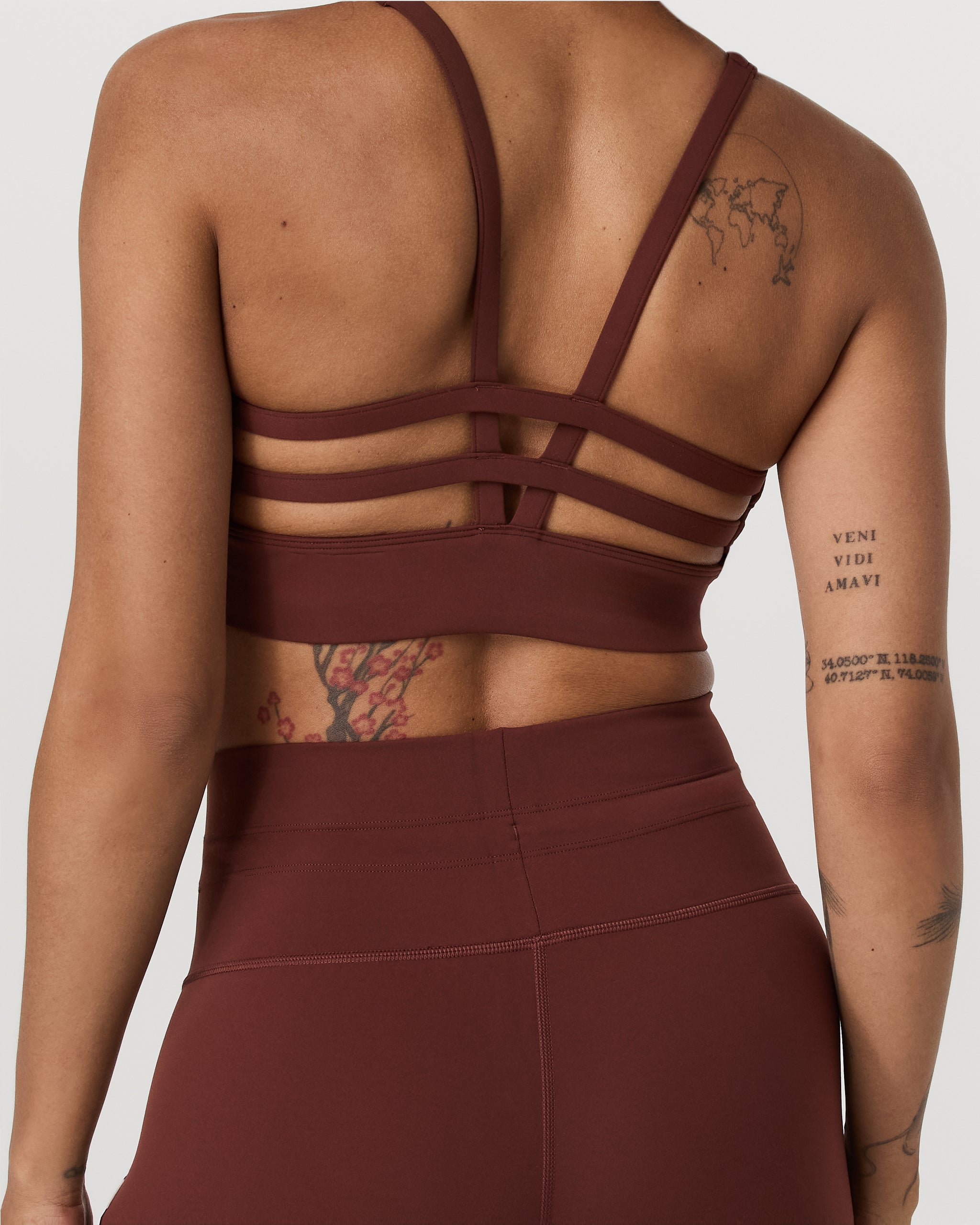Yosemite Longline Bra | Burnt Sienna - Image 5