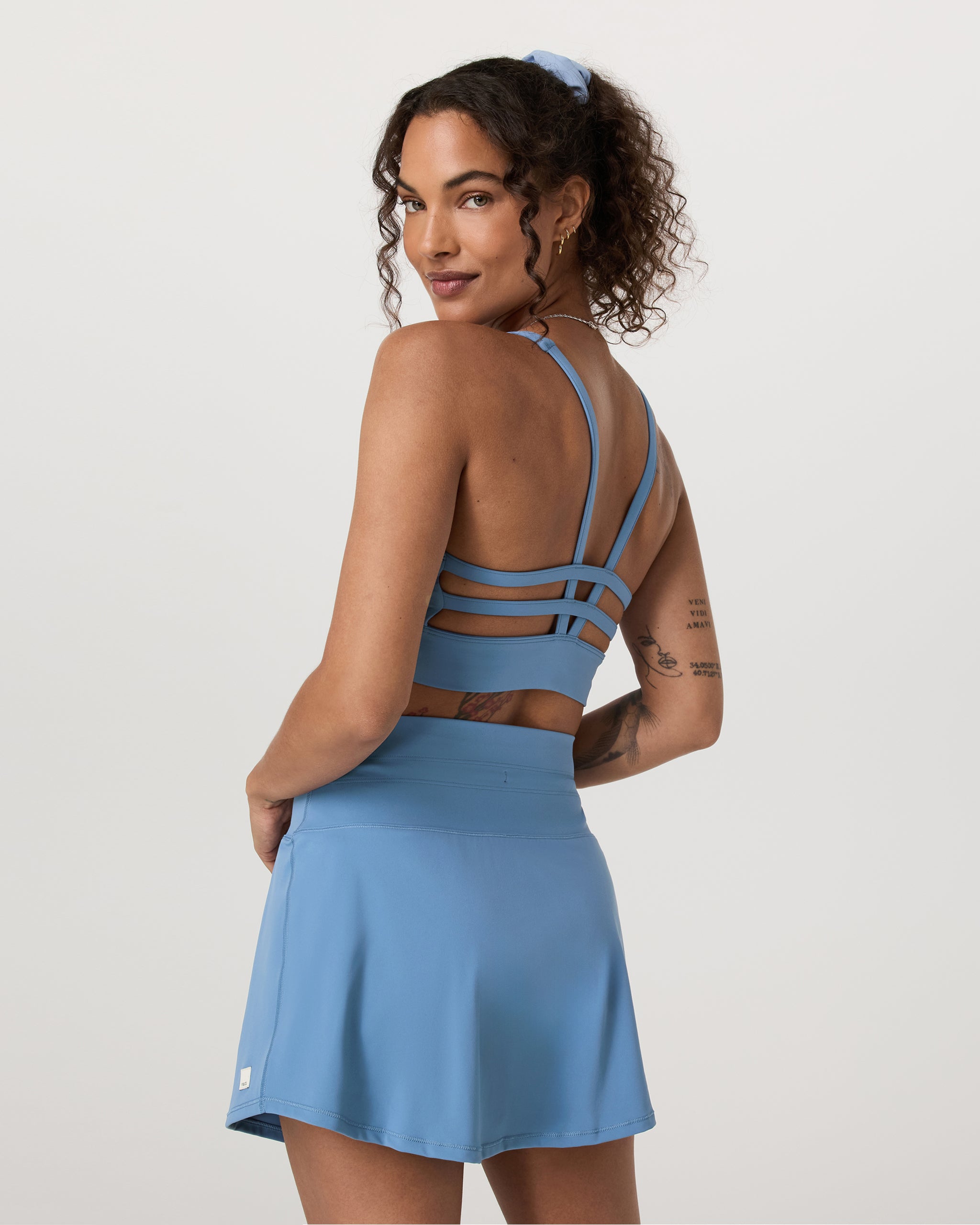 Yosemite Longline Bra | Light French Blue - Image 2