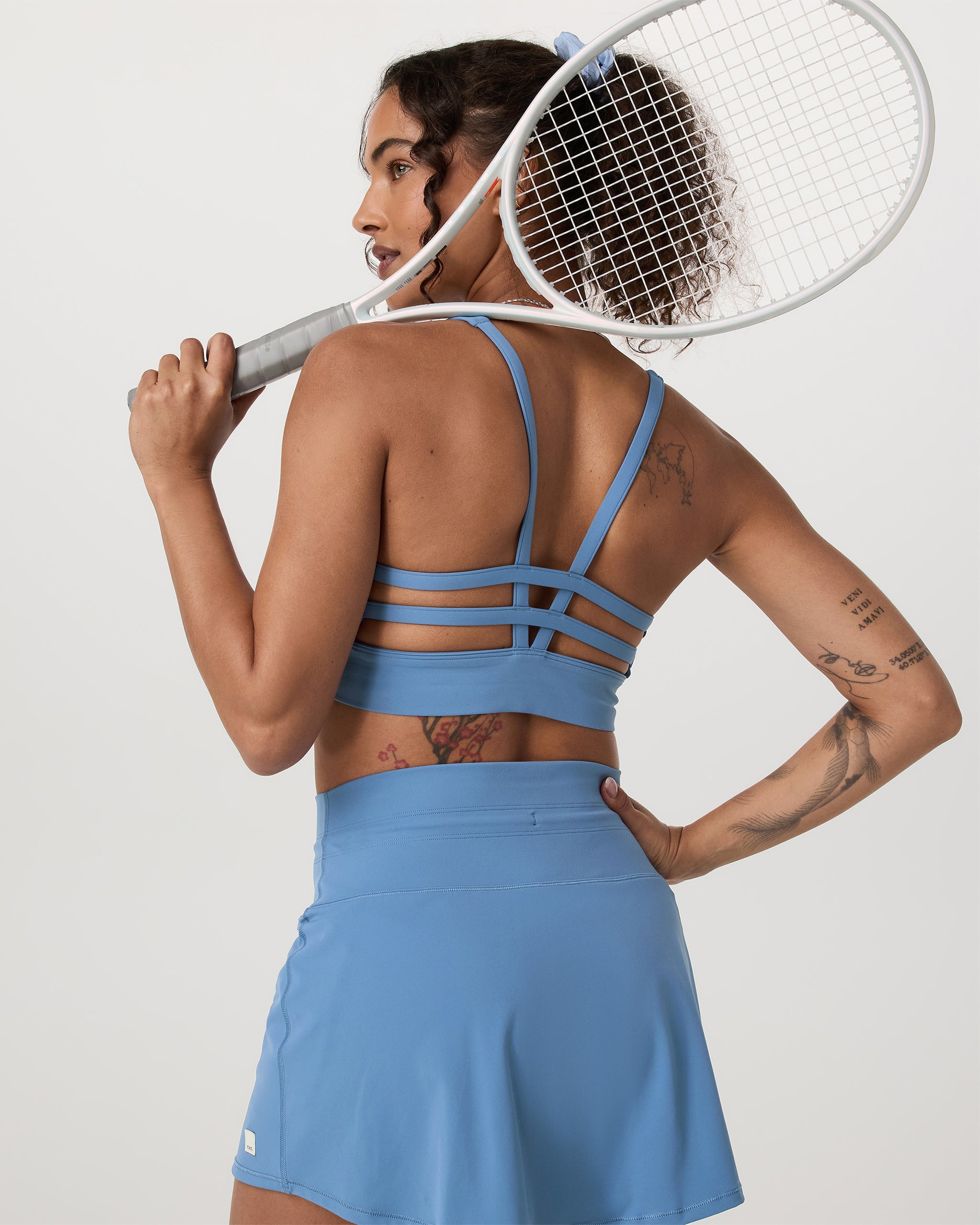 Yosemite Longline Bra | Light French Blue - Image 3