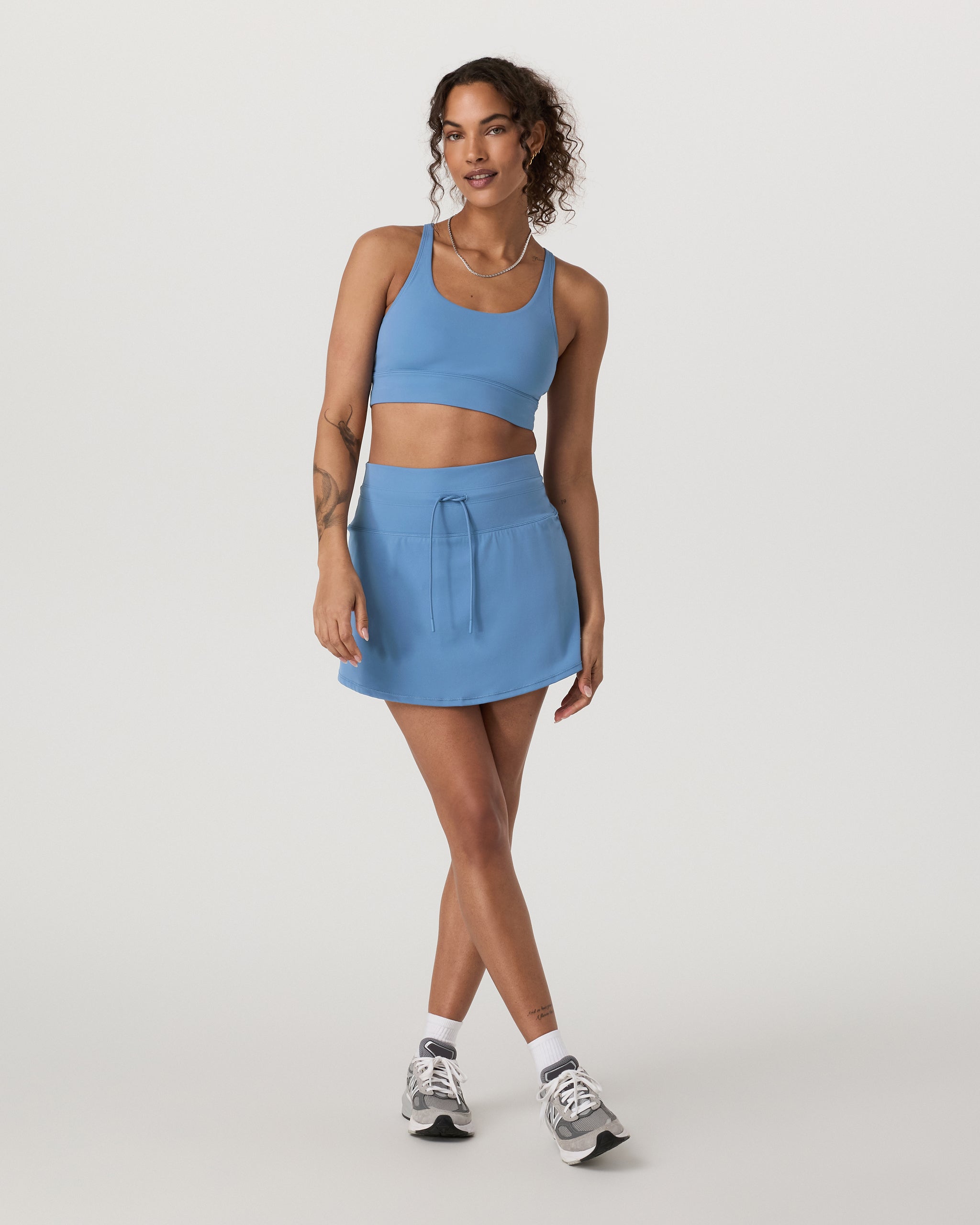Yosemite Longline Bra | Light French Blue - Image 4