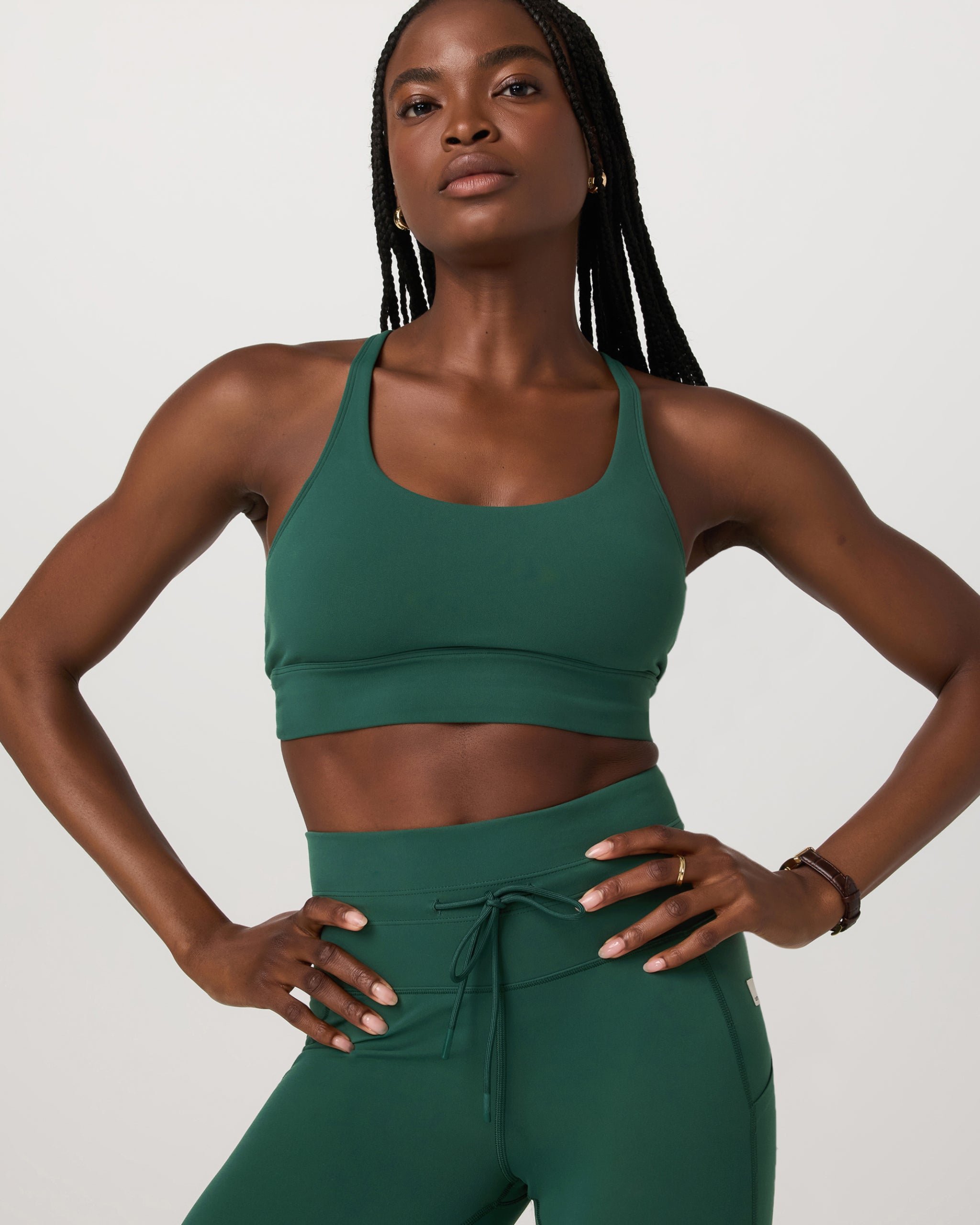 Yosemite Longline Bra | Viridian - Image 4