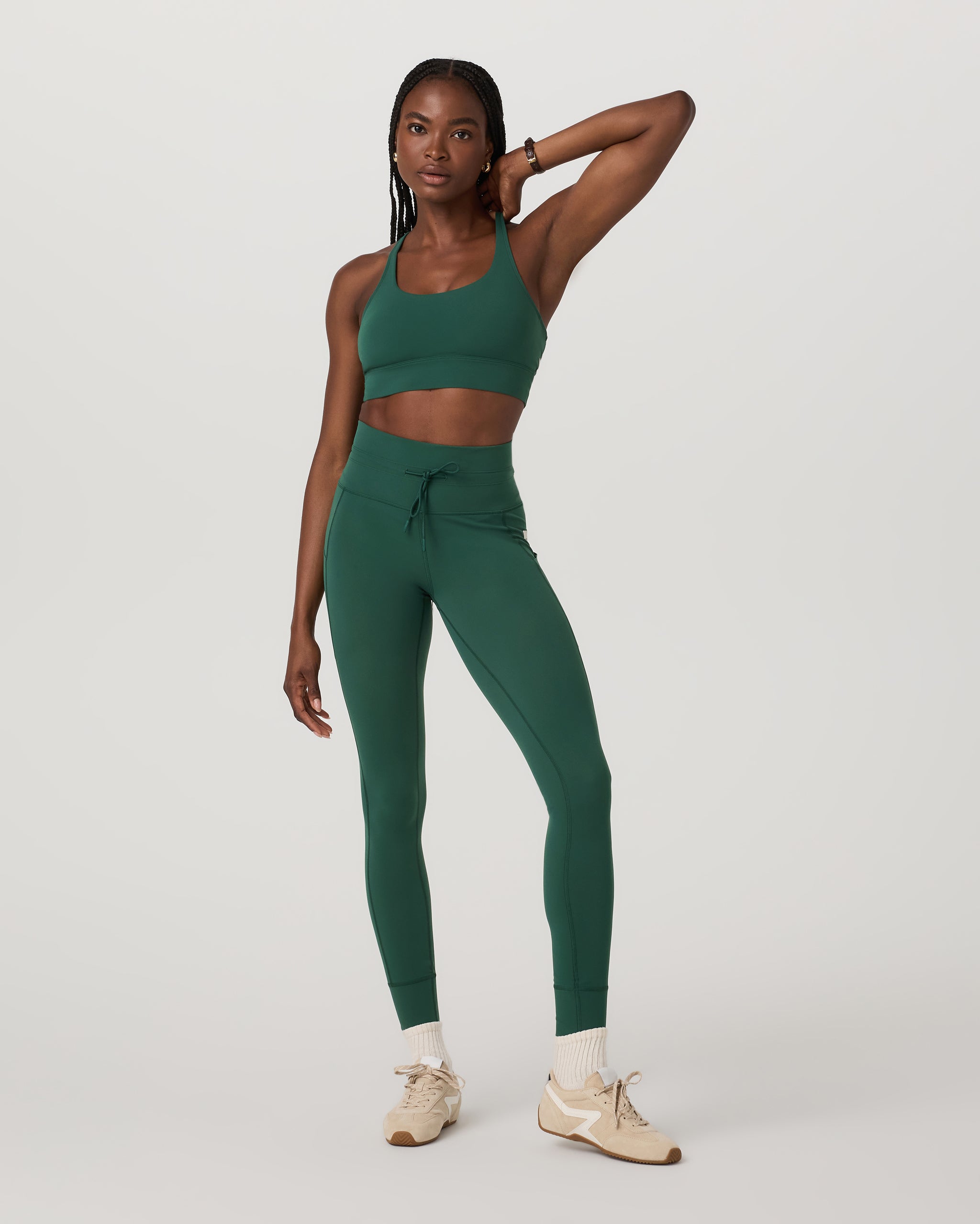 Yosemite Longline Bra | Viridian - Image 3