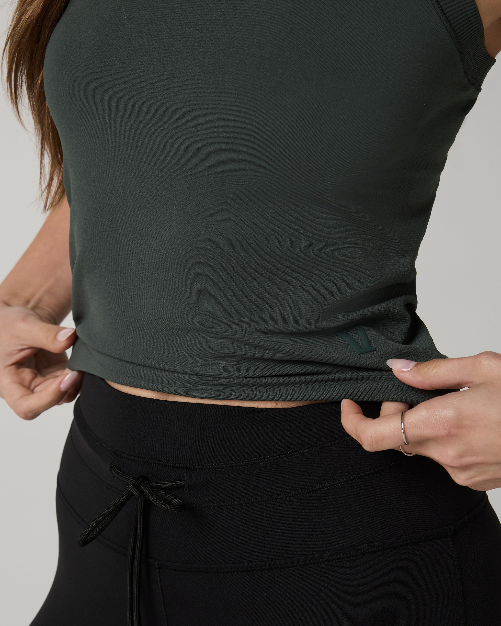 Surge Seamless Tank | Dark Jade - Image 2