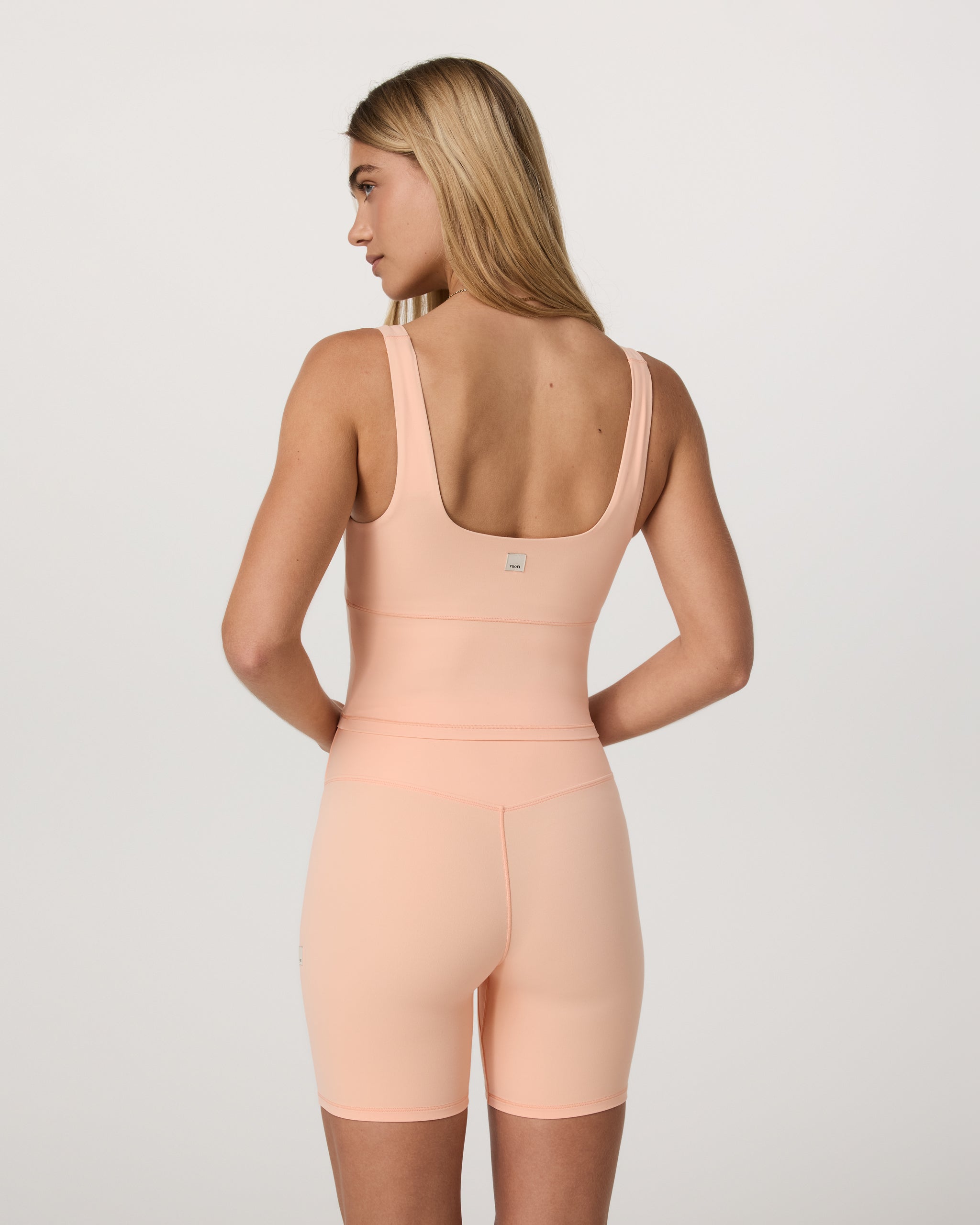Vuori AllTheForm™ Support Tank | Bright Peach - Image 3