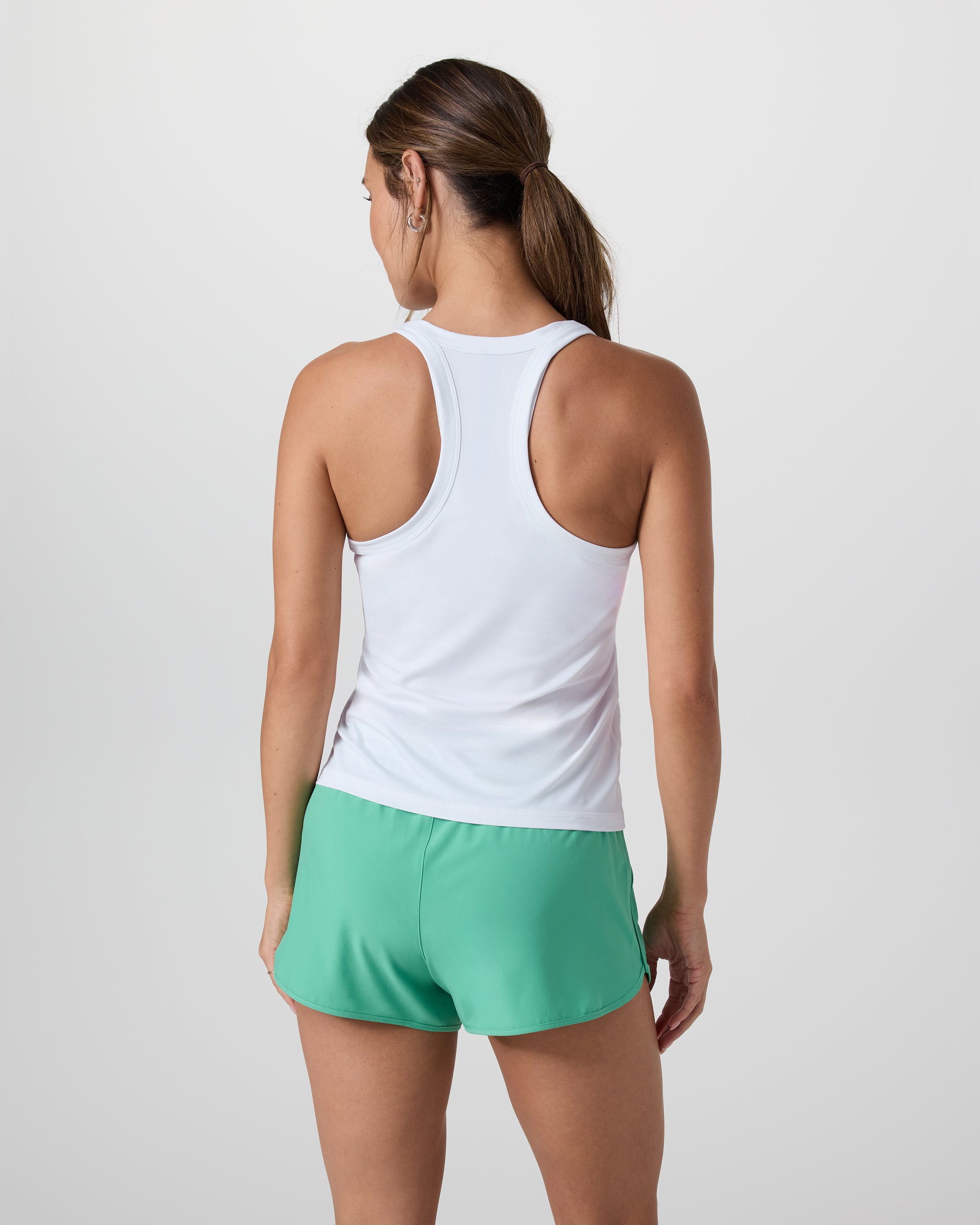 Lux Racerback Tank | White - Image 3