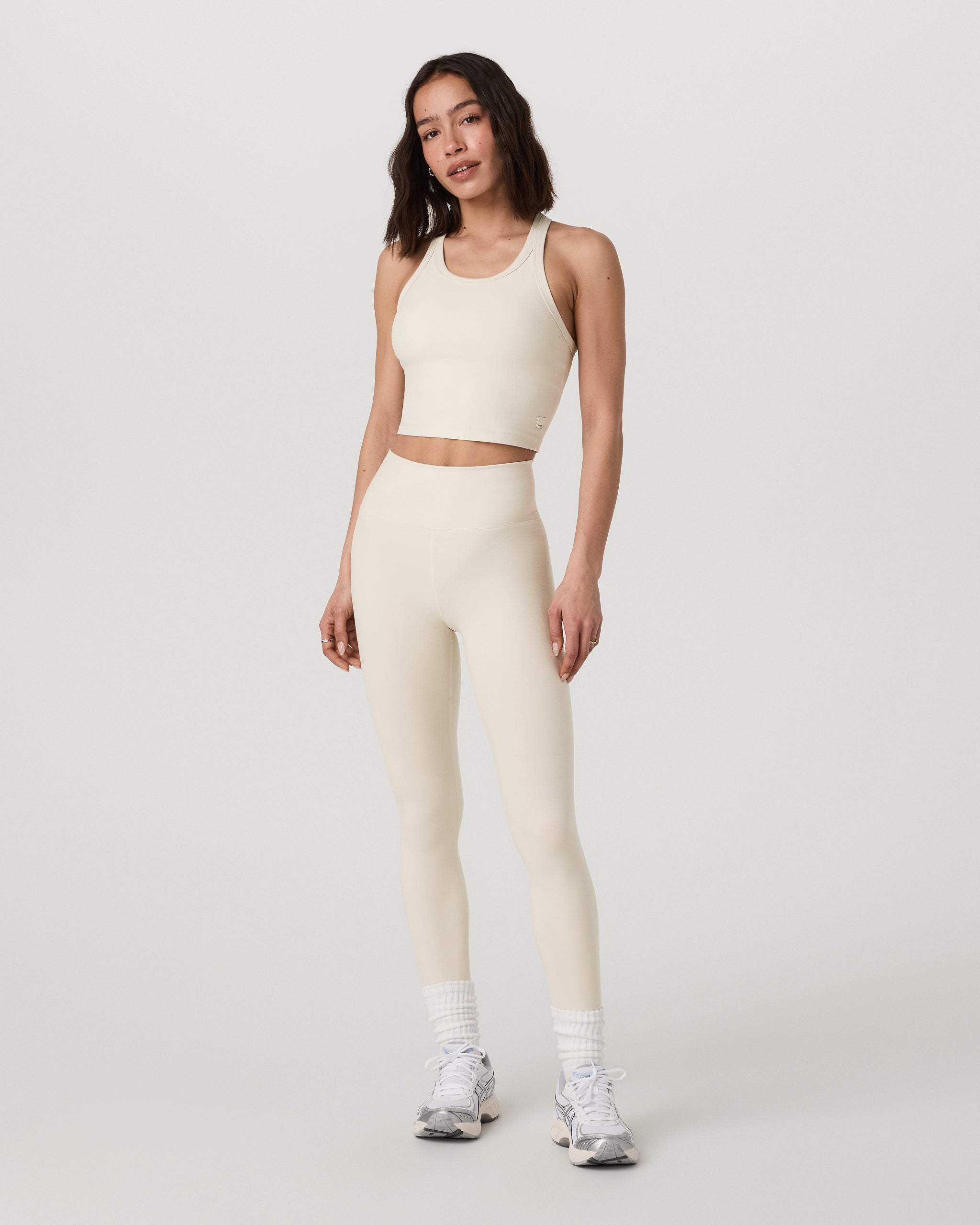 Elevation Racerback Tank | Bone Heather - Image 4