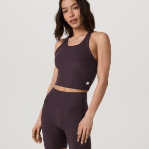 Elevation Racerback Tank | Raisin Heather