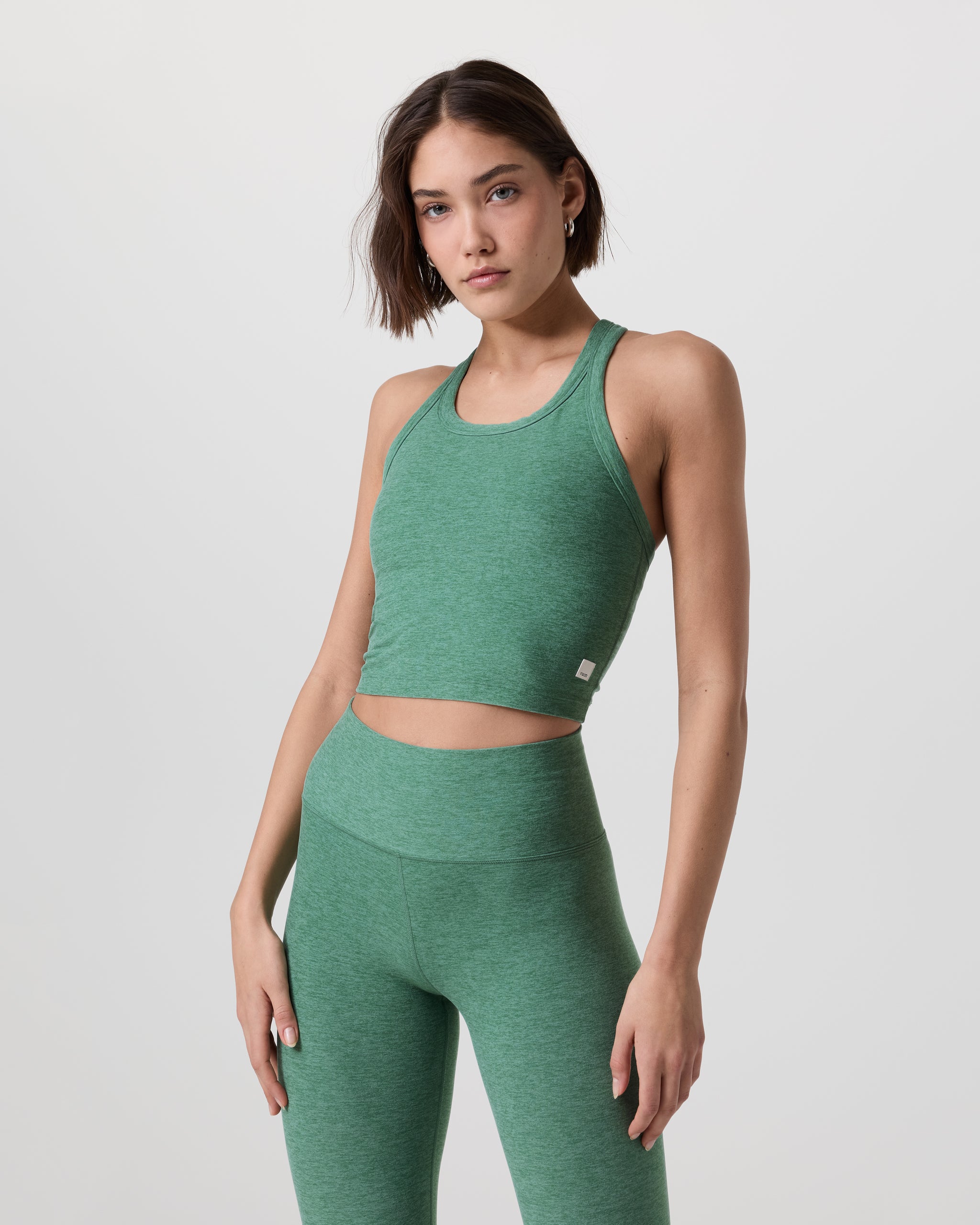 Elevation Racerback Tank | Creek Heather - Image 2