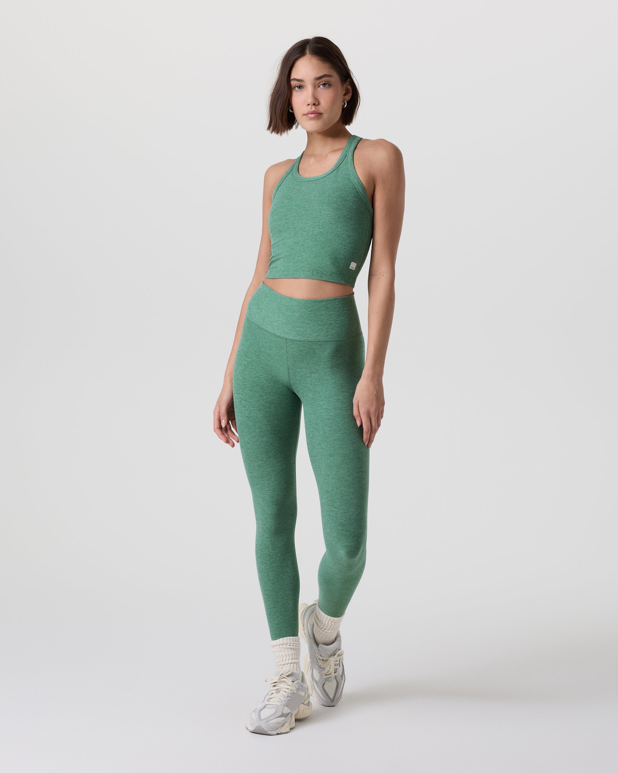 Elevation Racerback Tank | Creek Heather - Image 4