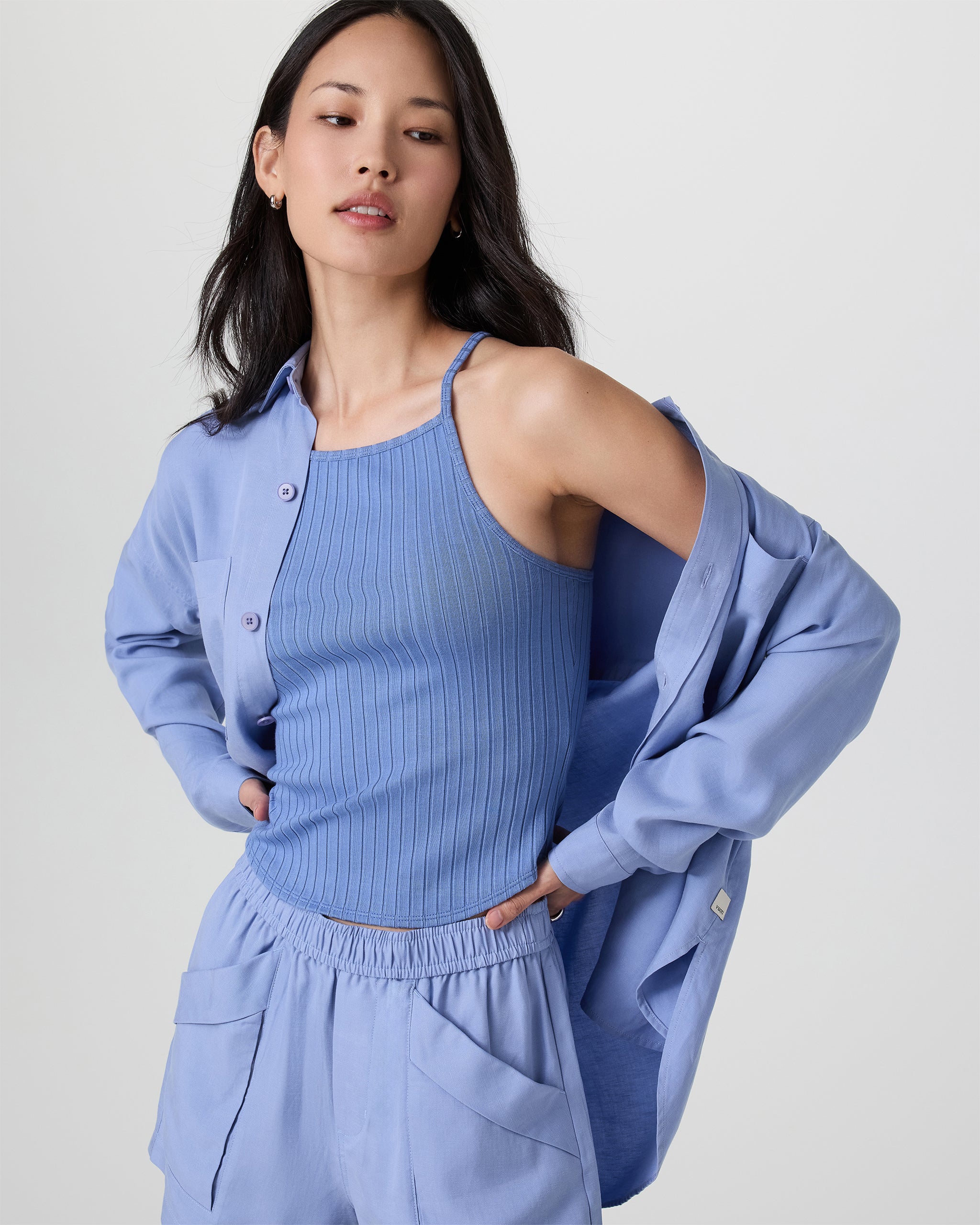 Marina Rib Tank | Bluebell - Image 5