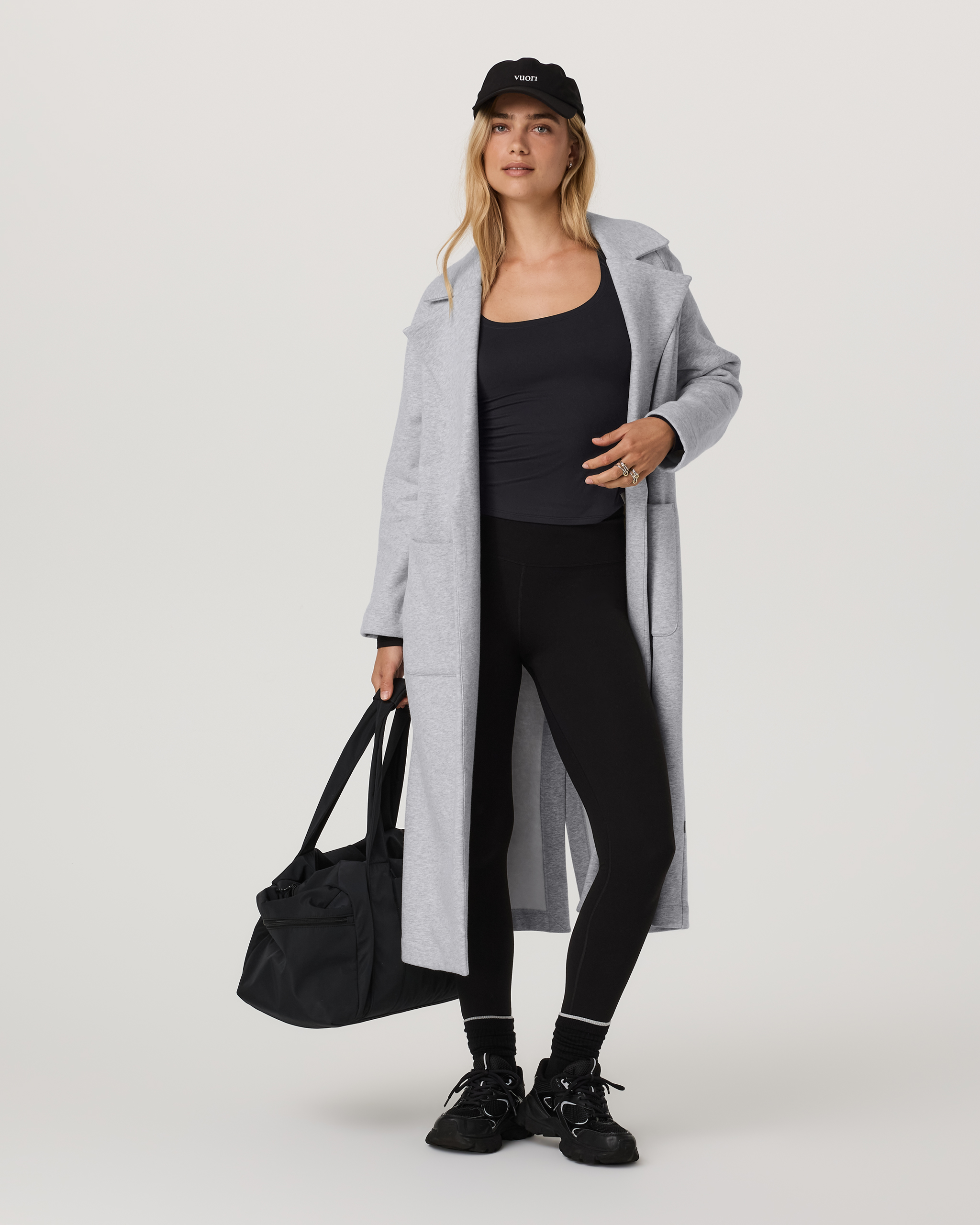 Long Sleeve Halo Essential Scoop | Solid Black - Image 6