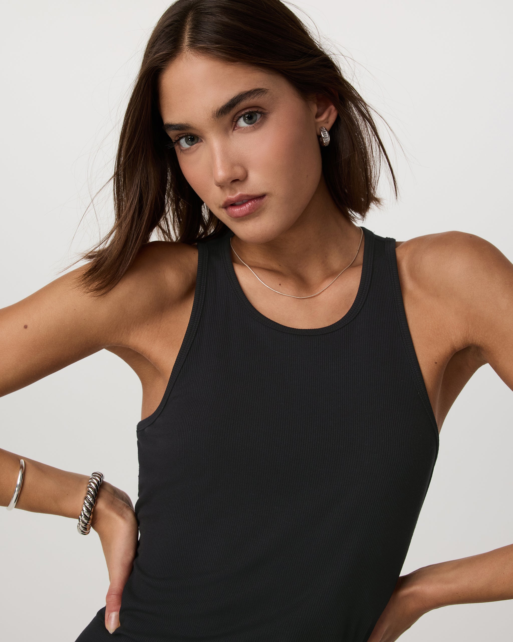 Cove Boyfriend Tank | Black - Image 4