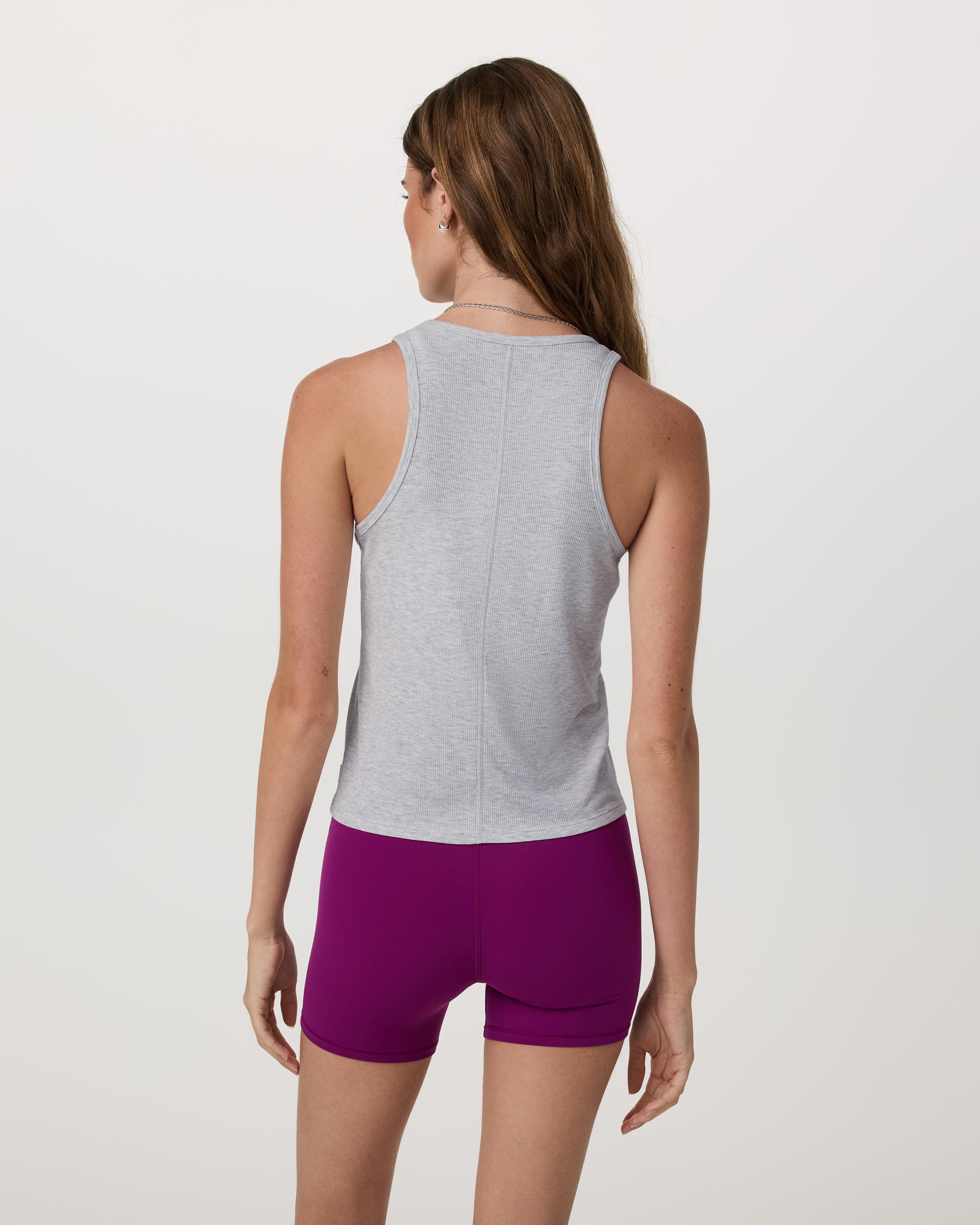 Cove Boyfriend Tank | Light Heather Grey - Image 3