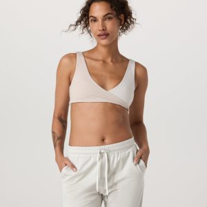 Halo Reversible Bra | Salt Heather