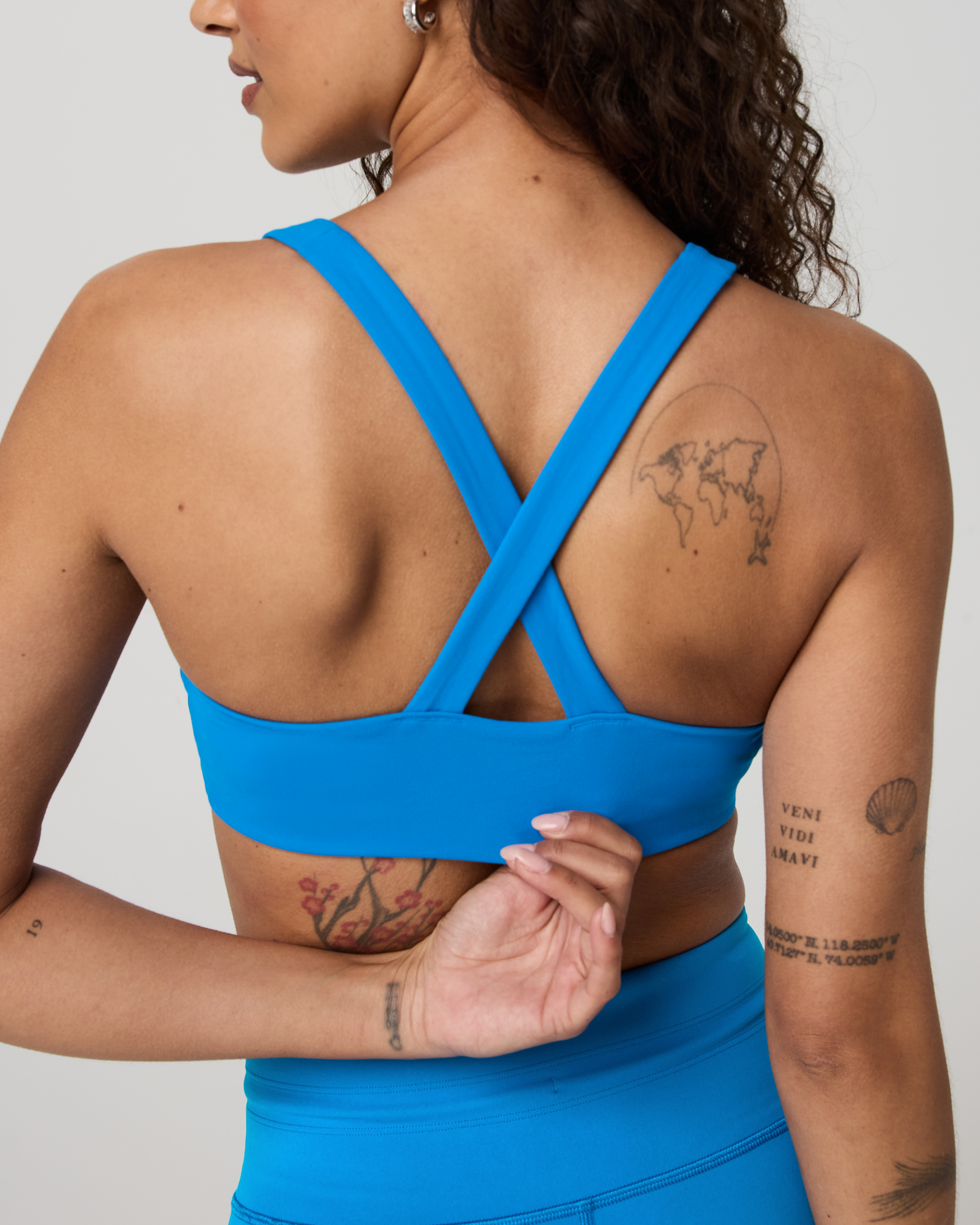 Daily Piped Bra | Regatta Blue - Image 2