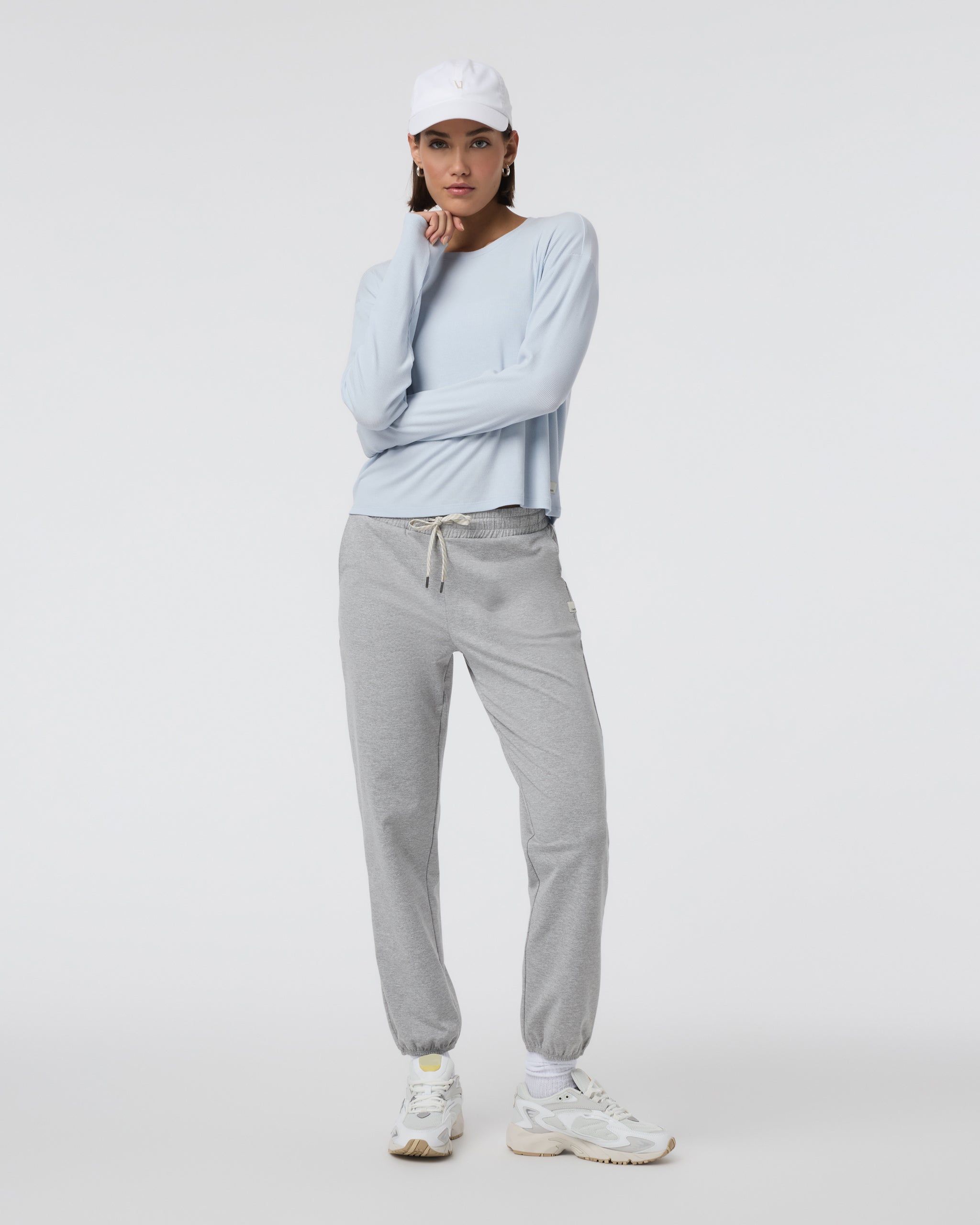 Long Sleeve Cove Relaxed Tee | Atmosphere - Image 3