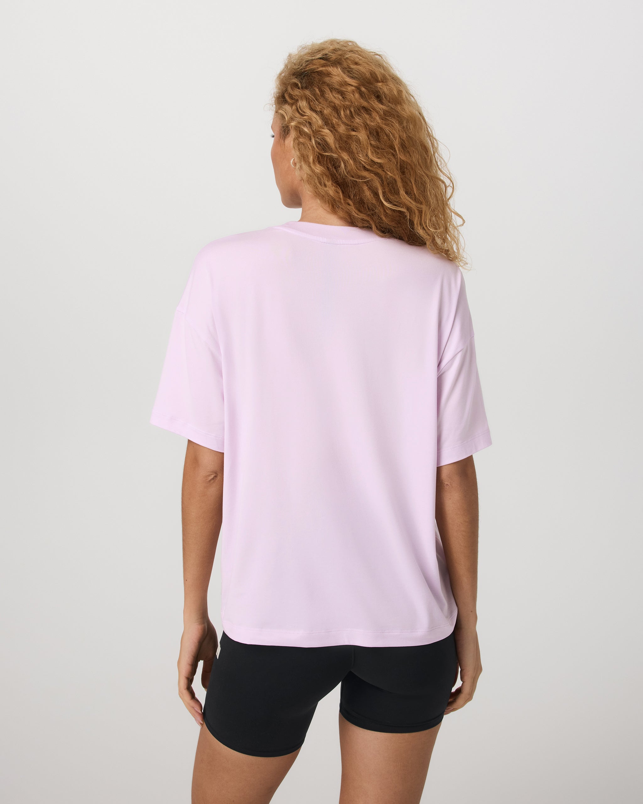 Energy Tee Long | Lilac Breeze Heather - Image 3