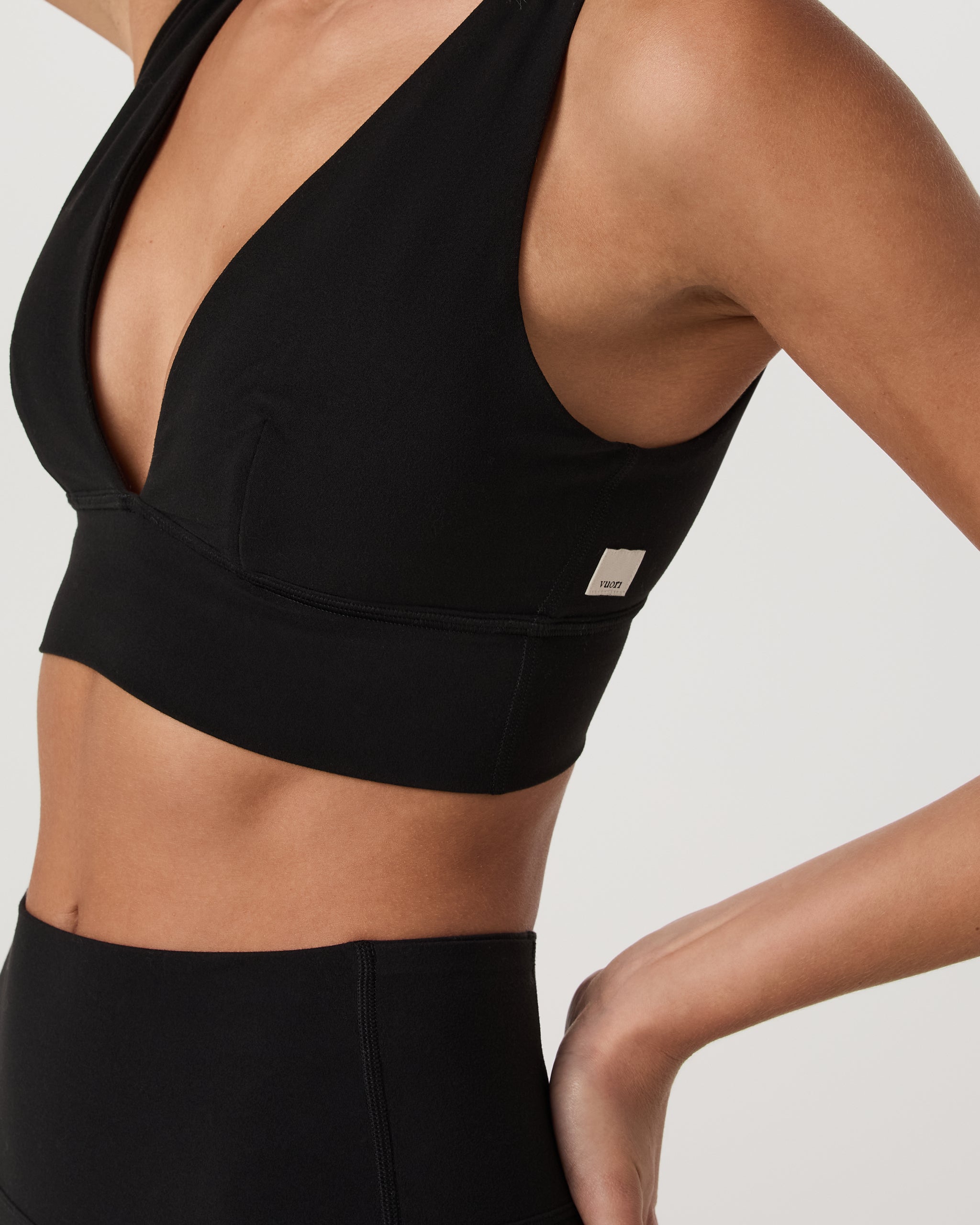 Vuori AllTheFeels™ Triangle Bra | Black - Image 4