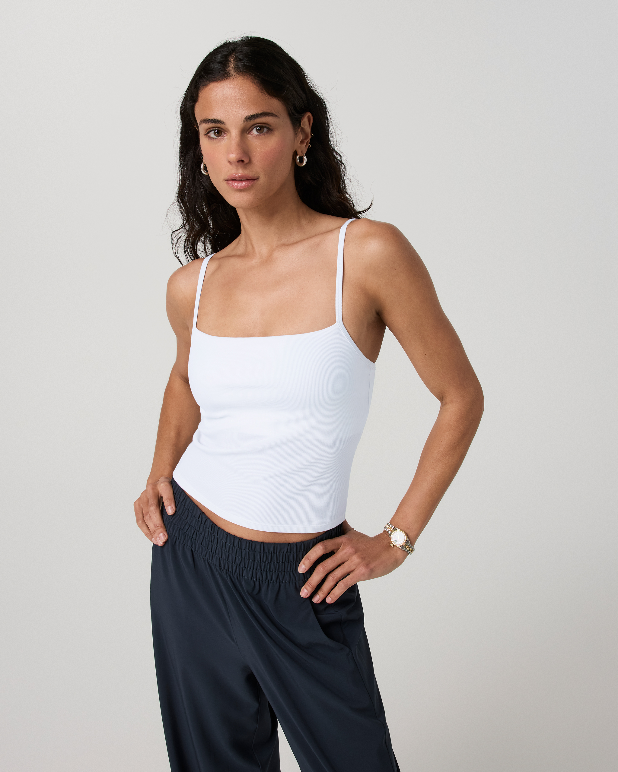 Pose Support Cami | White