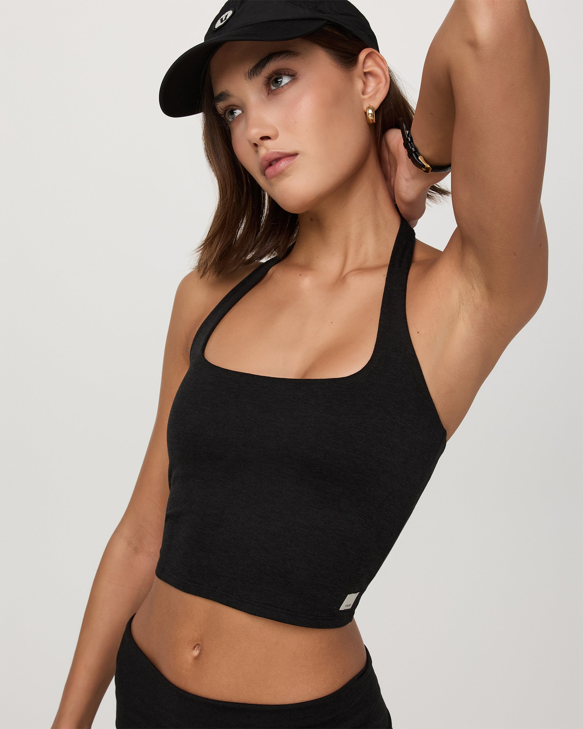 Halo Halter Top | Black Heather - Image 4
