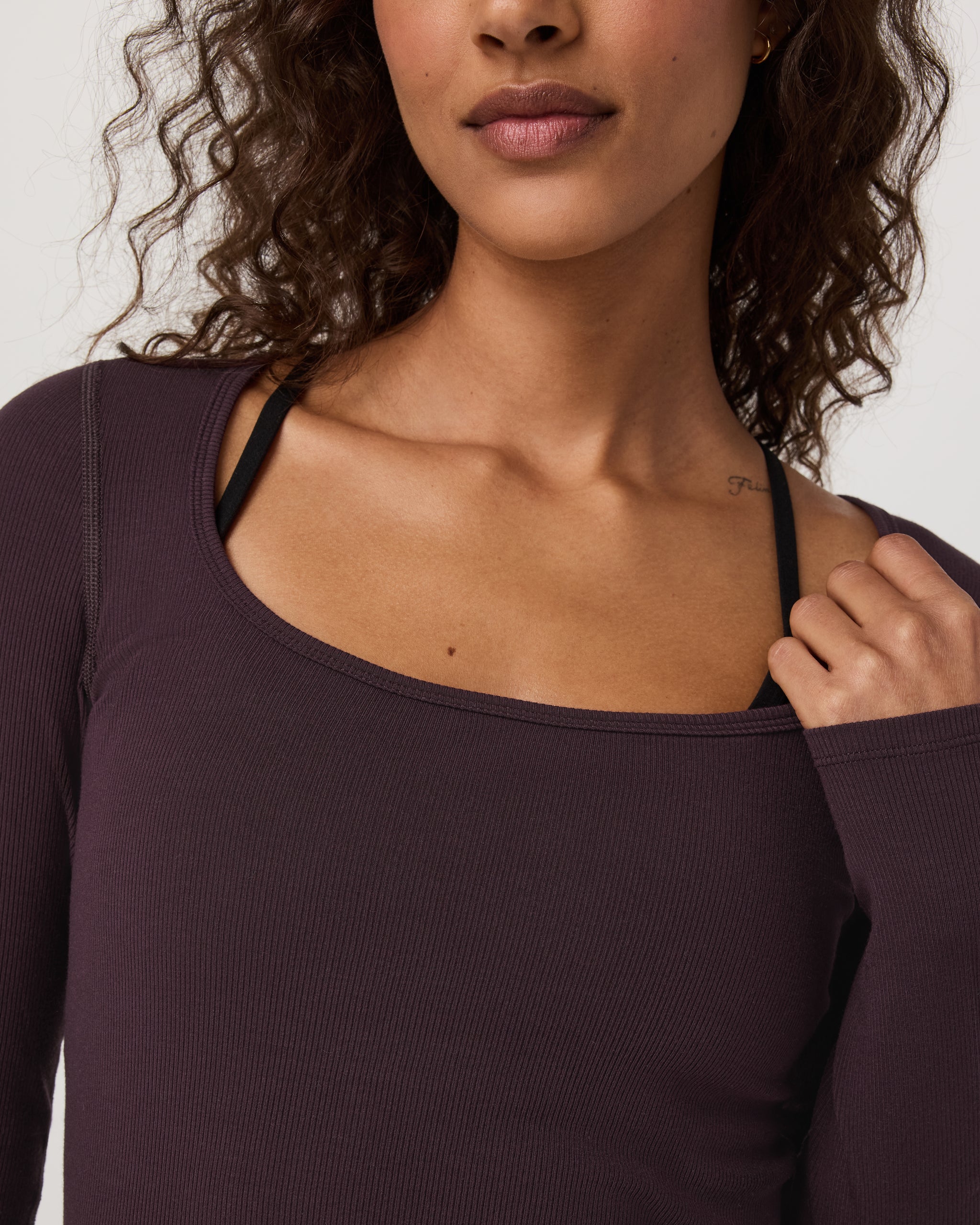 Long Sleeve Cove Ultra Scoop | Raisin - Image 2