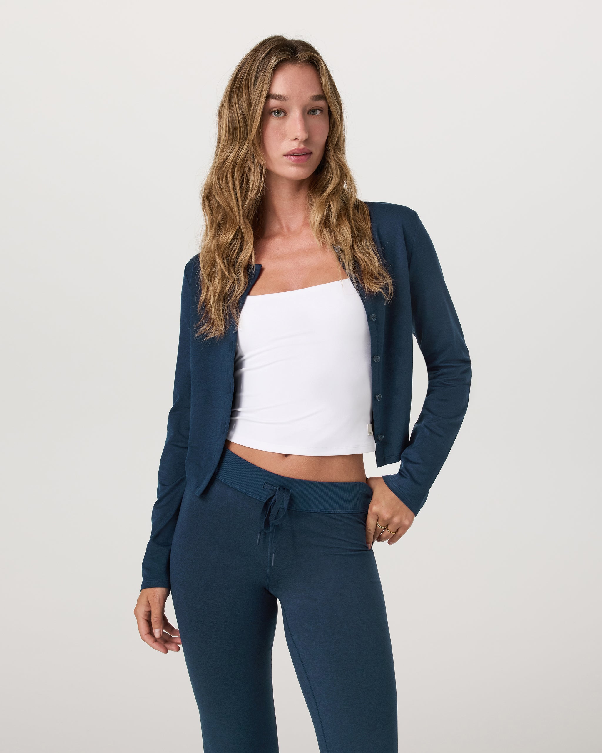 Halo Cardigan 2.0 | Blue Coast Heather - Image 5