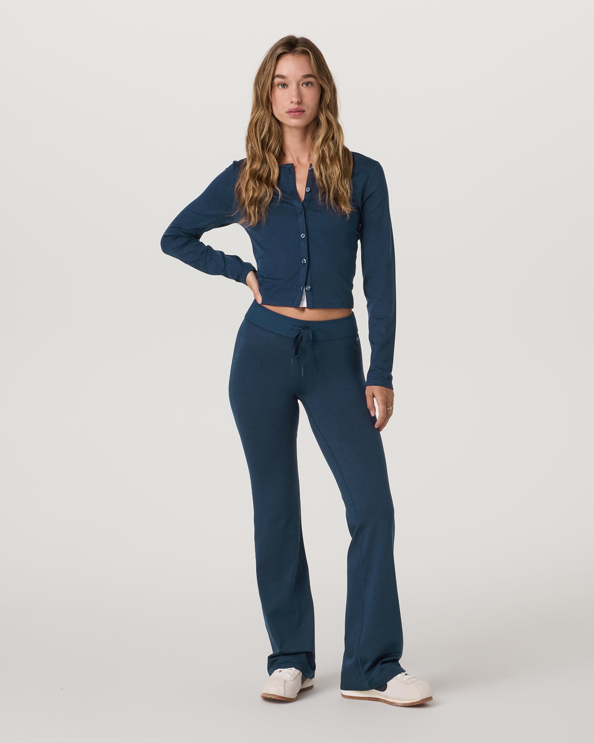 Halo Cardigan 2.0 | Blue Coast Heather - Image 4
