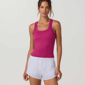 Energy Racerback Tank | Dragonfruit Heather