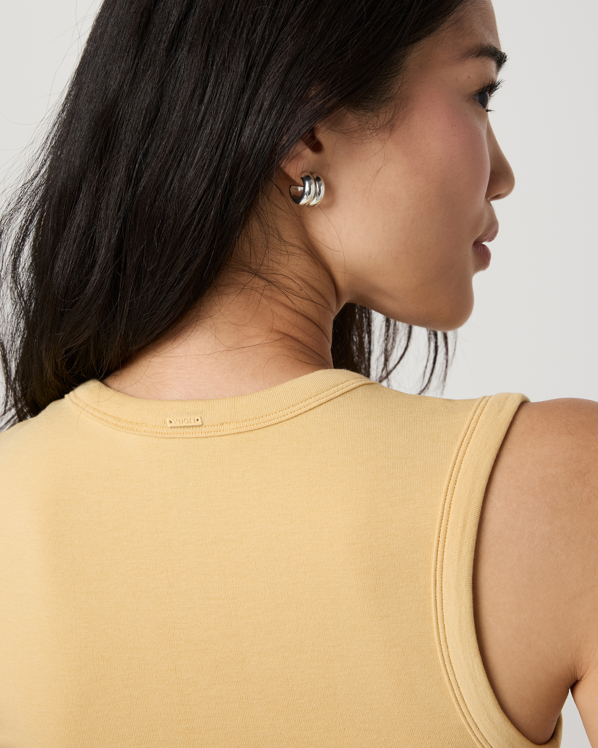 Everyday Cotton Stretch Tank | Butter - Image 5