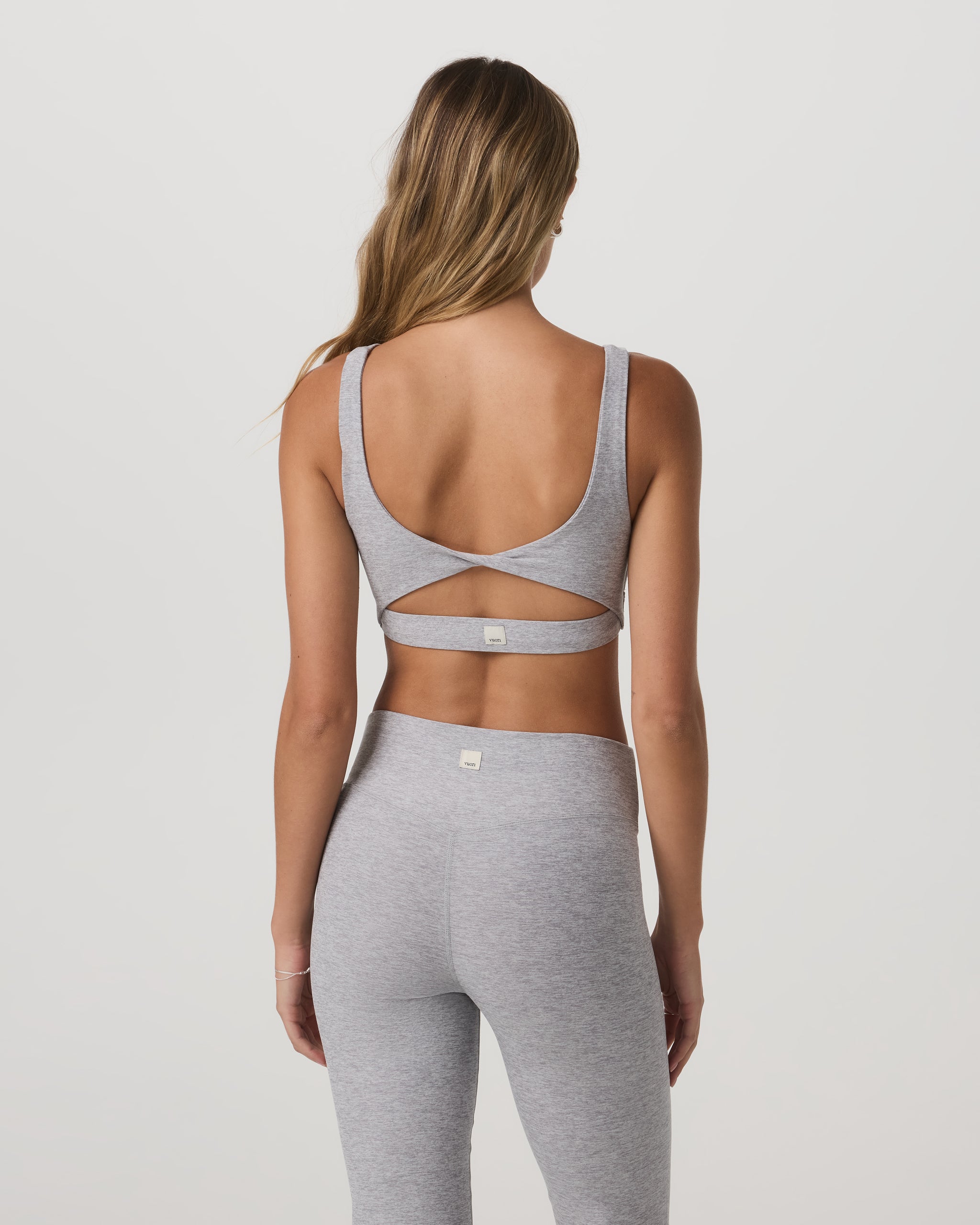 Elevation Rhythm Bra | Light Heather Grey - Image 2