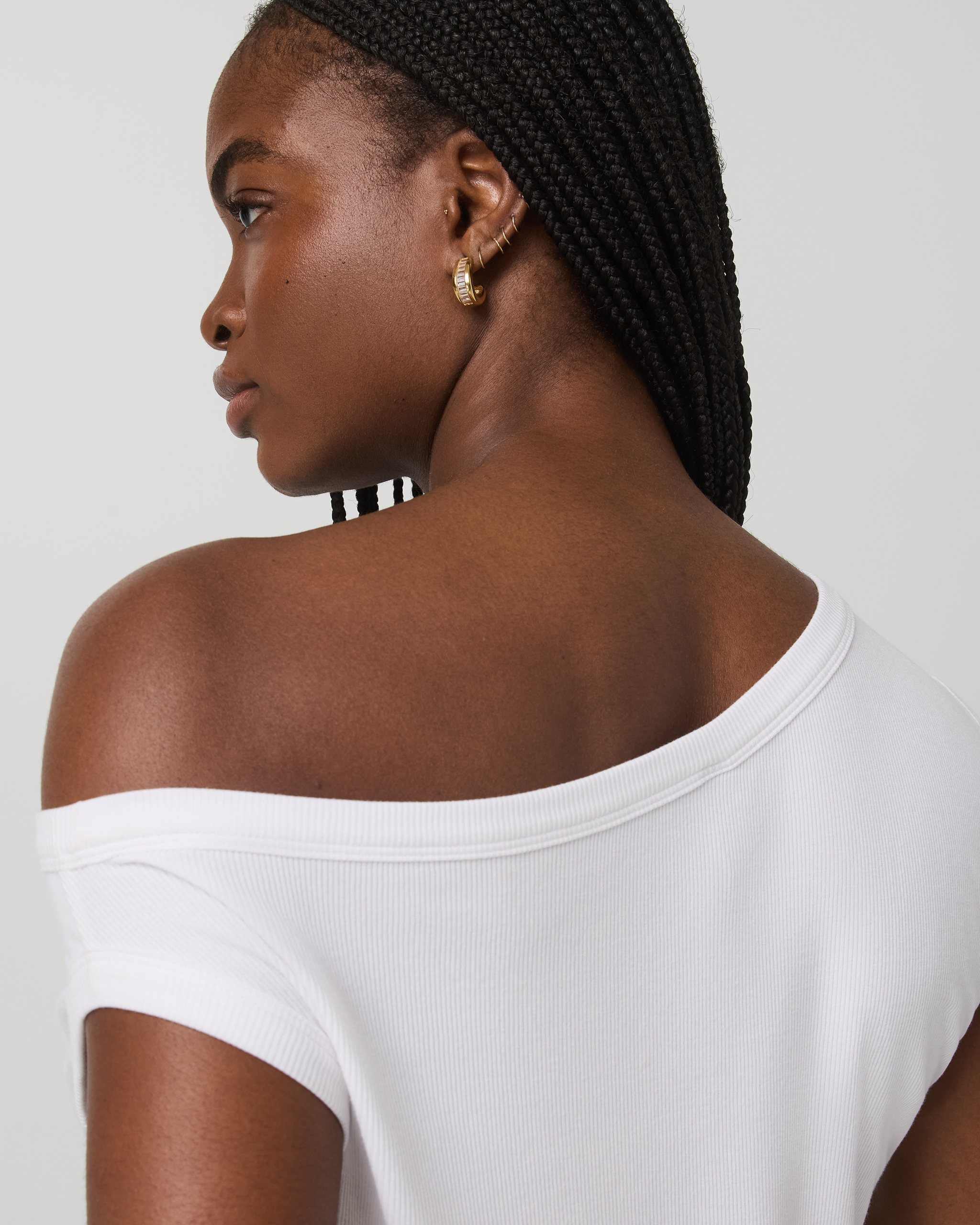 Cove Asymmetric Top | White - Image 5