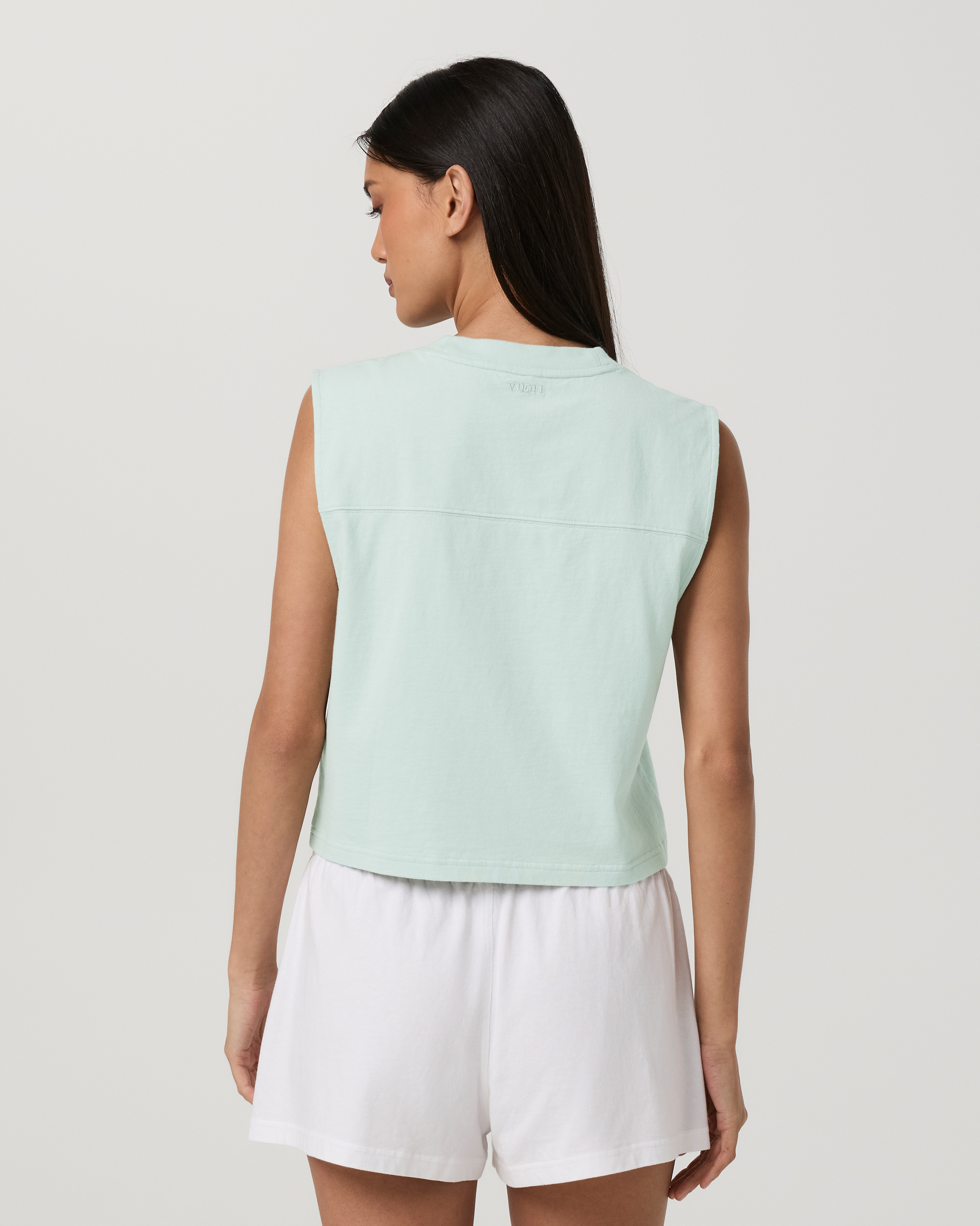 Heavyweight Cotton Easy Tank | Seaside - Image 3